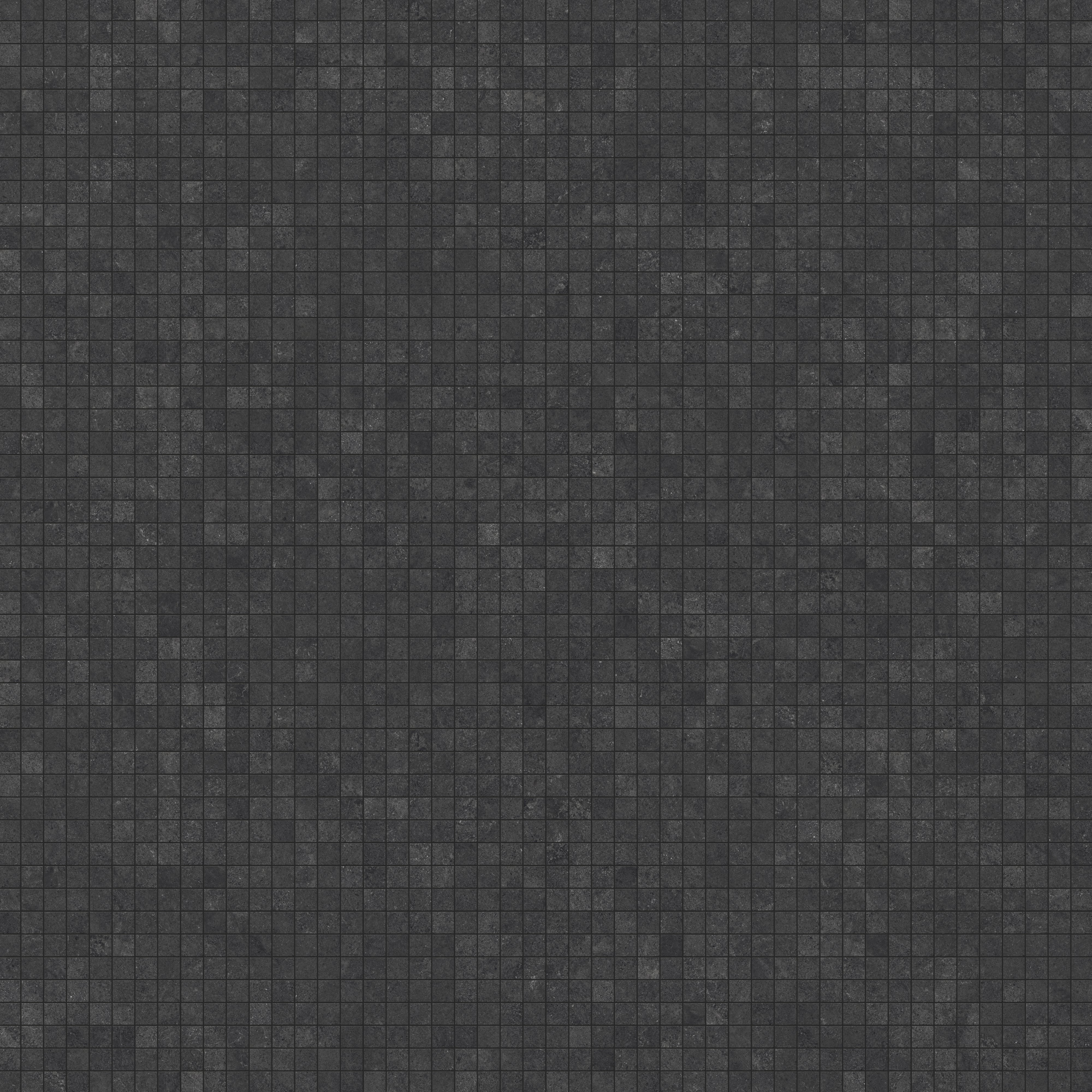 Adeline 1.5x1.5 Matte Porcelain Mosaic Tile in Midnight - Image 6