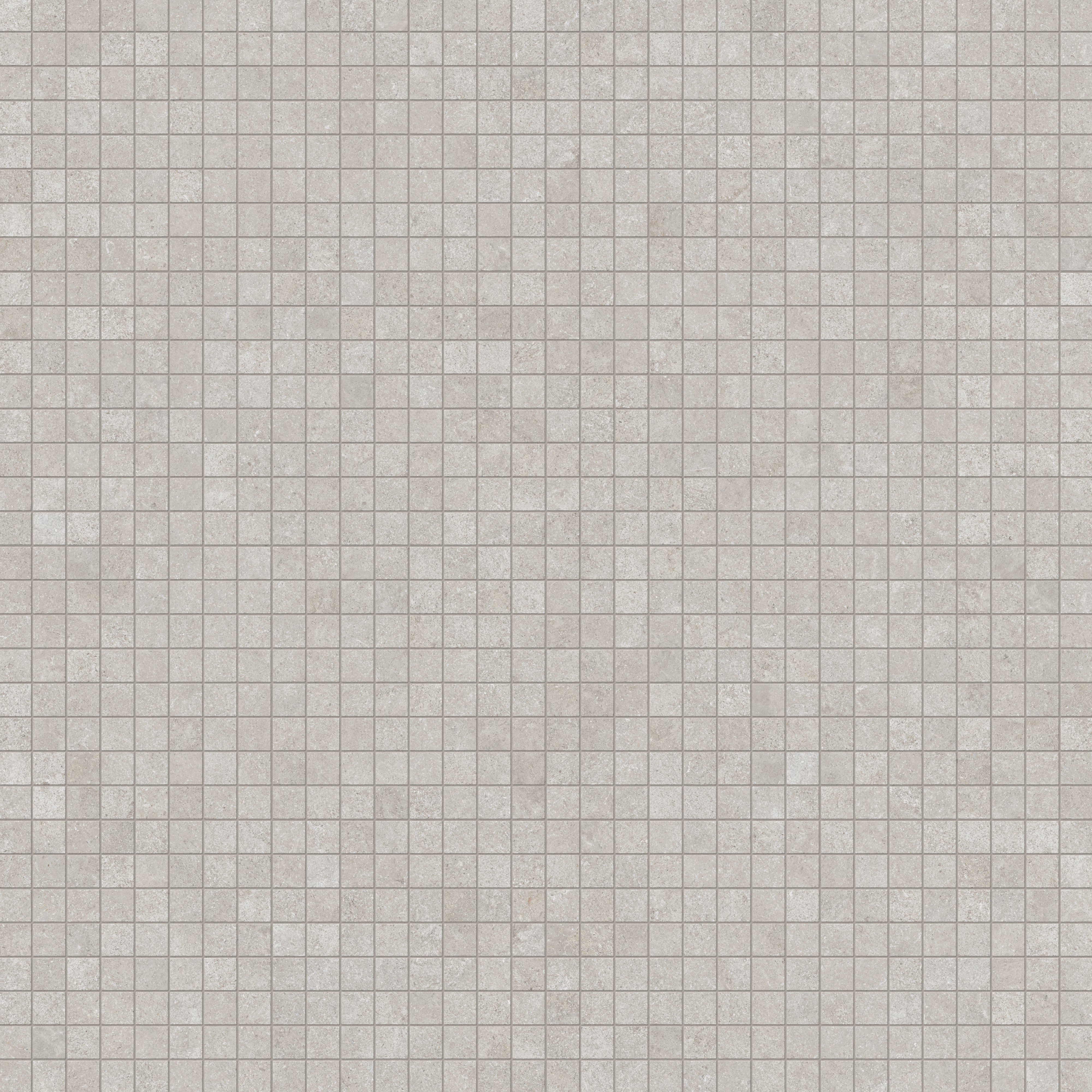 Adeline 1.5x1.5 Matte Porcelain Mosaic Tile in Taupe - Image 5