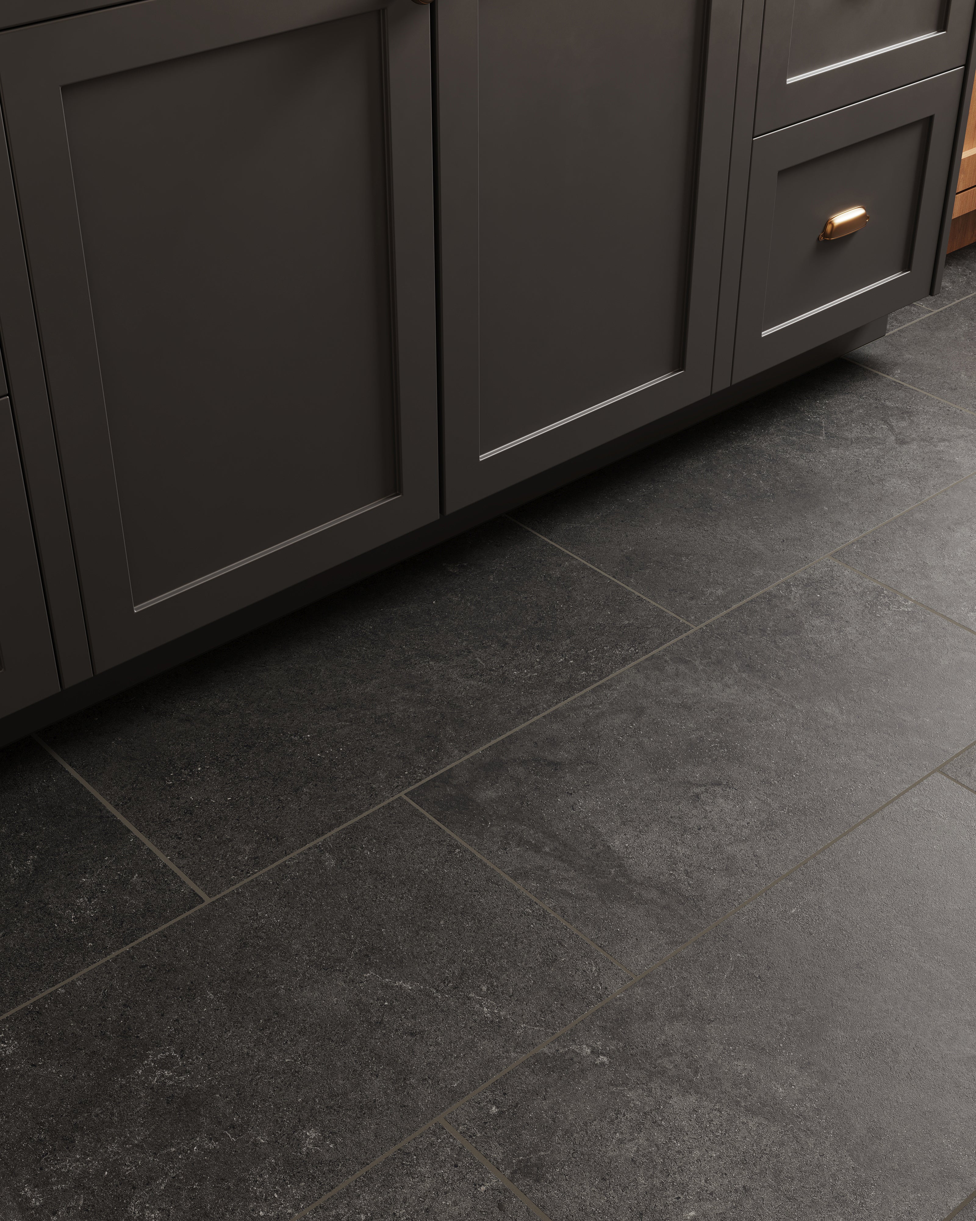 Adeline 12x24 Matte Porcelain Tile in Midnight - Image 2
