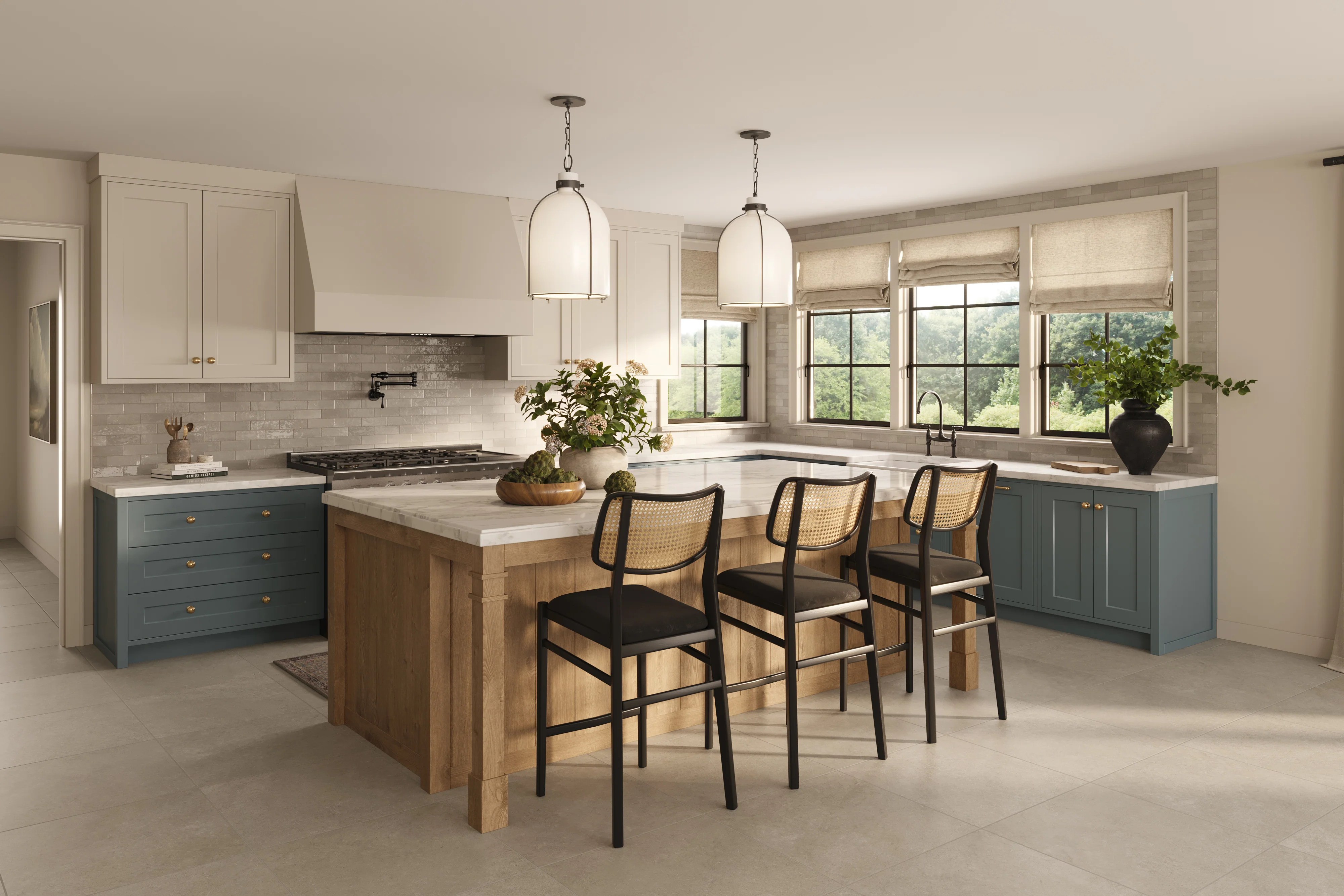 Adeline 24x24 Matte Porcelain Tile in Taupe - Image 9