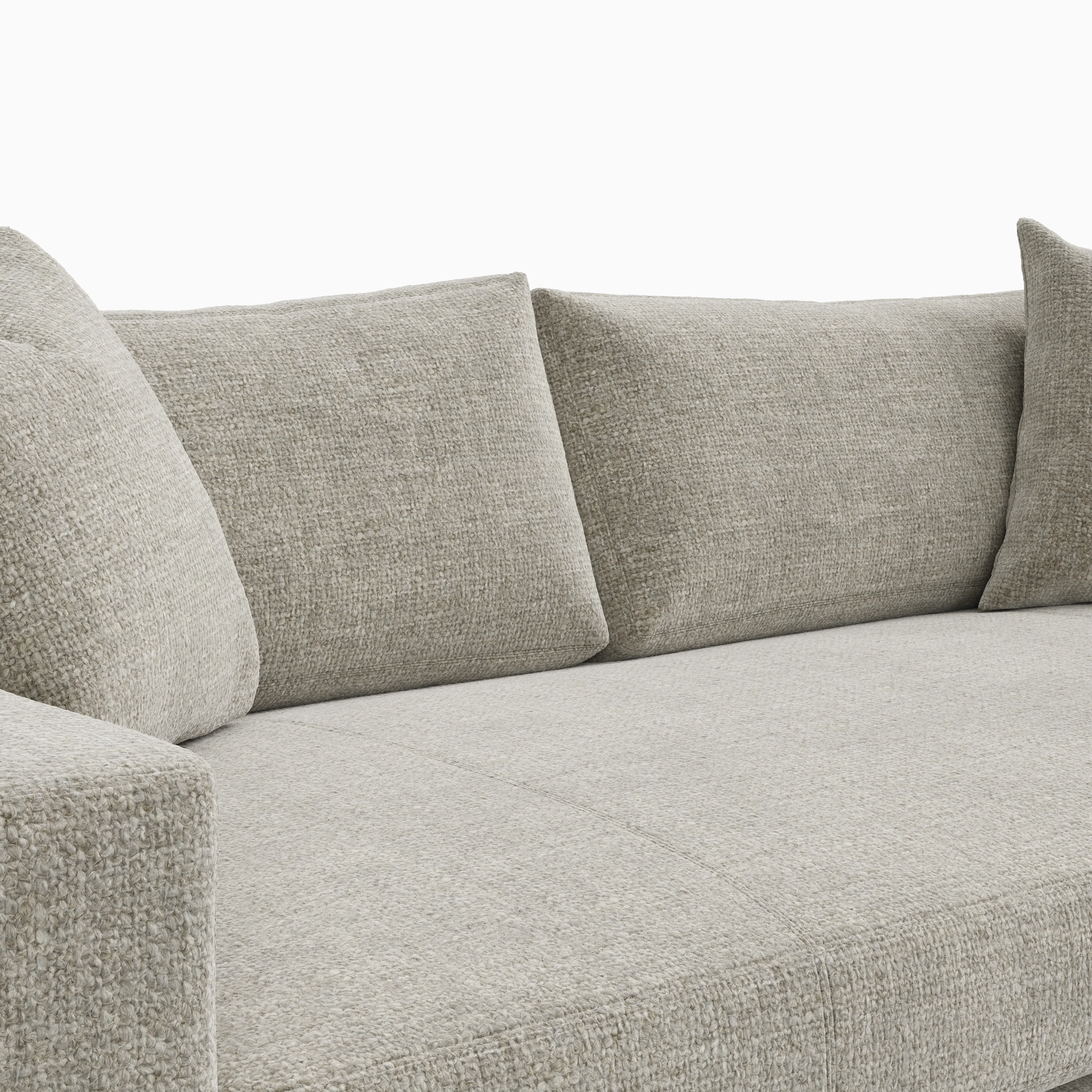 Aleric Sofa in Bone, 86" - Image 3