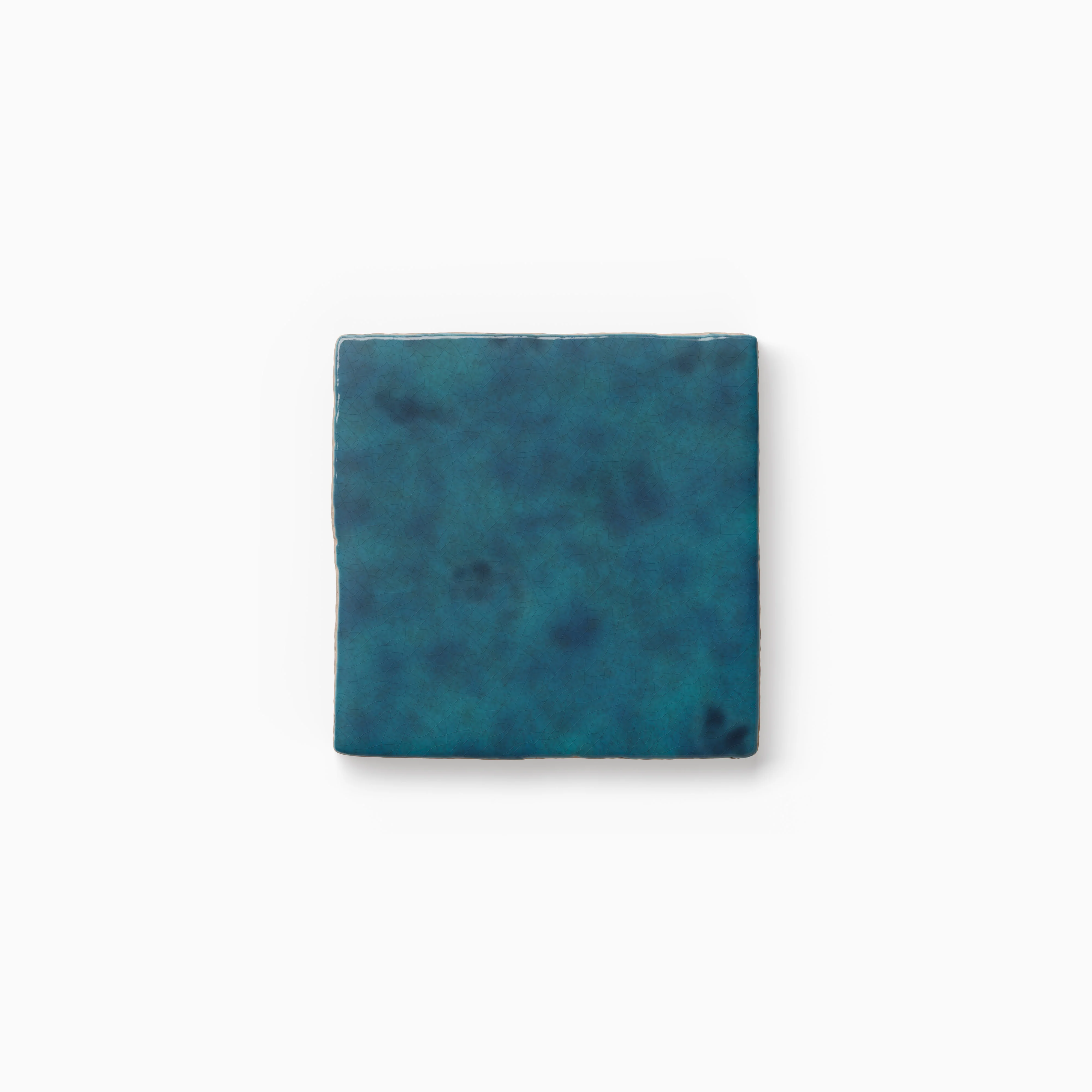 Amelia 4x4 Glossy Crackled in Denim Sample