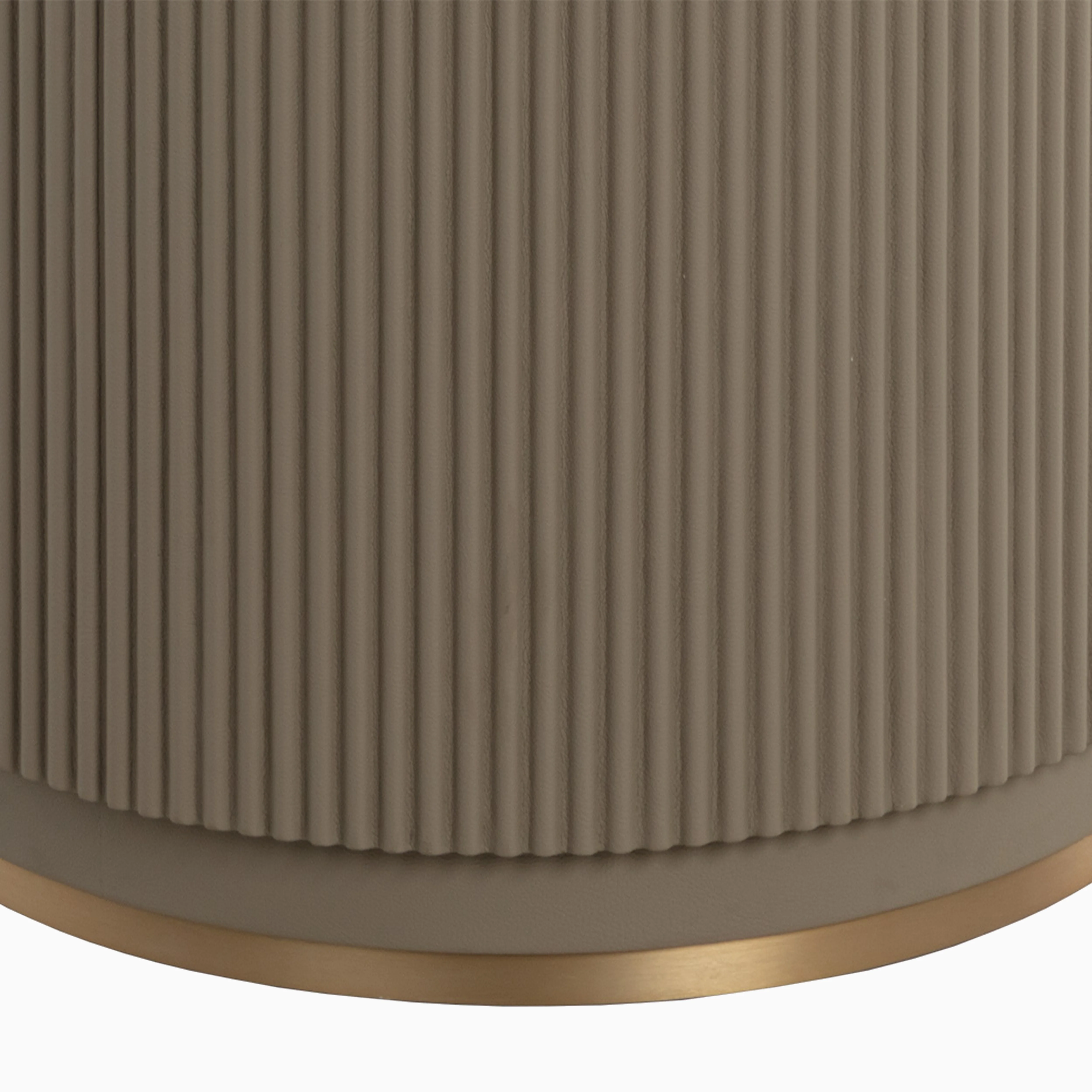 Anastasia 59" Dining Table in Taupe - Image 4