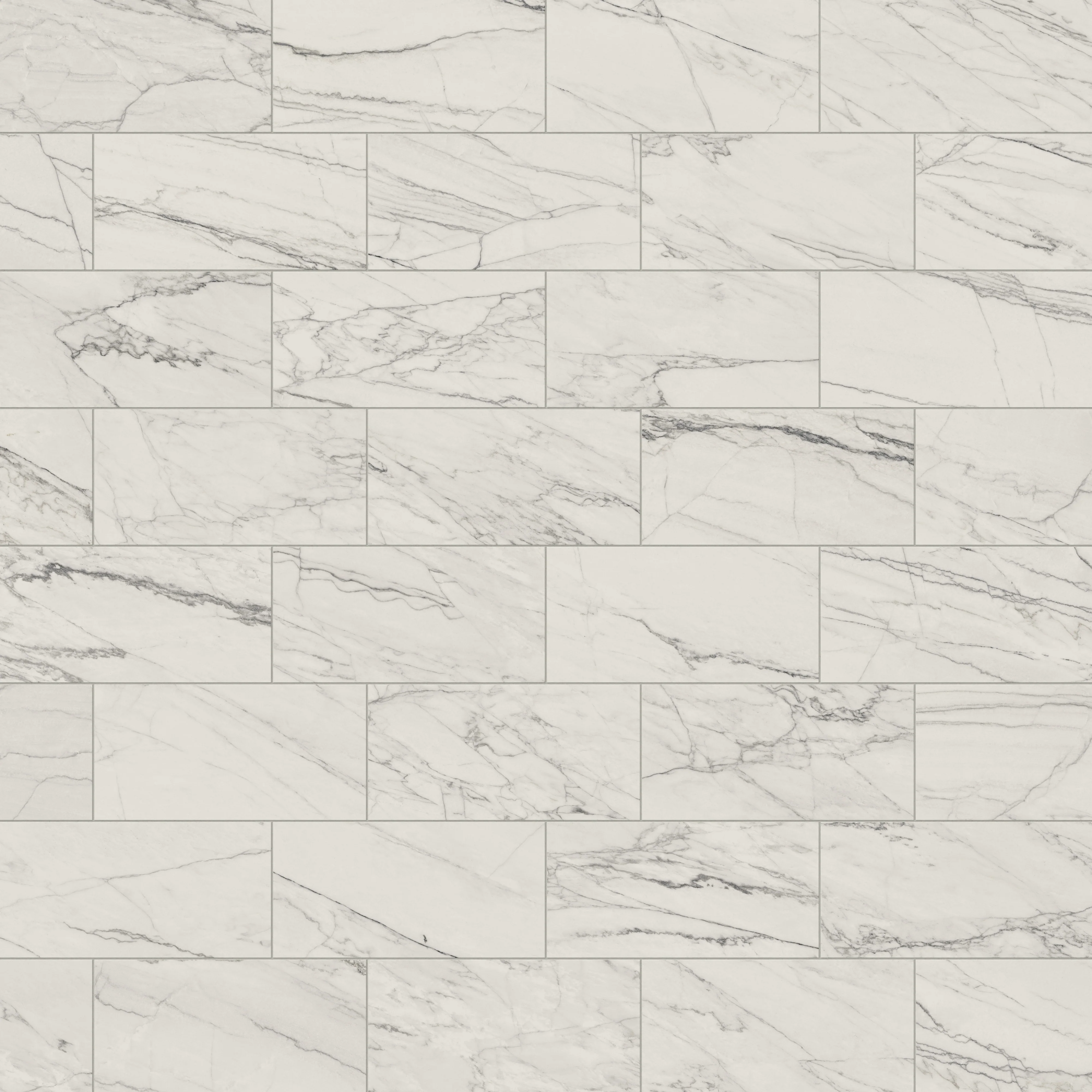 Aniston 12x24 Matte Porcelain Tile in Calacatta Quarzite - Image 8
