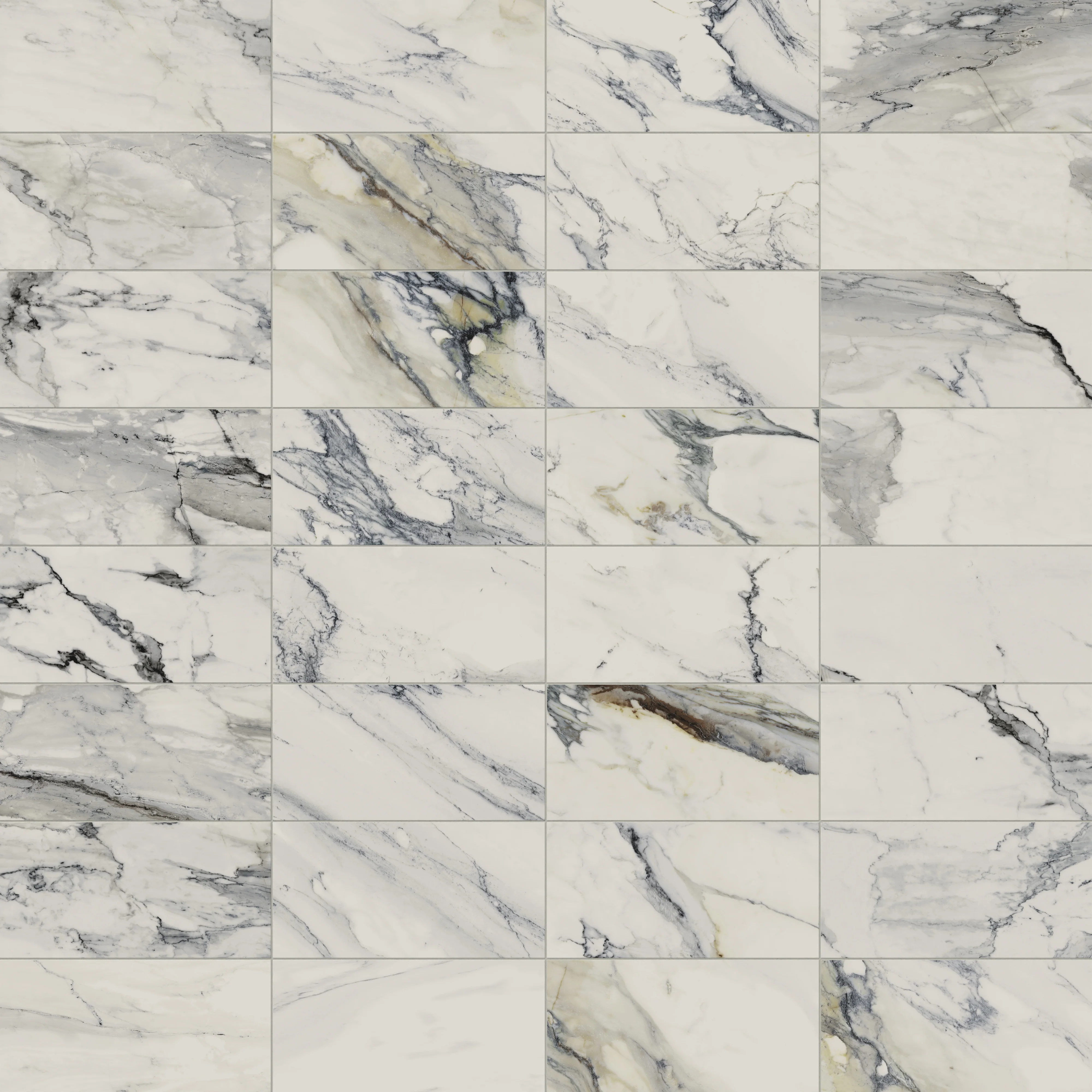 Aniston 12x24 Polished Porcelain Tile in Calacatta Antico - Image 5
