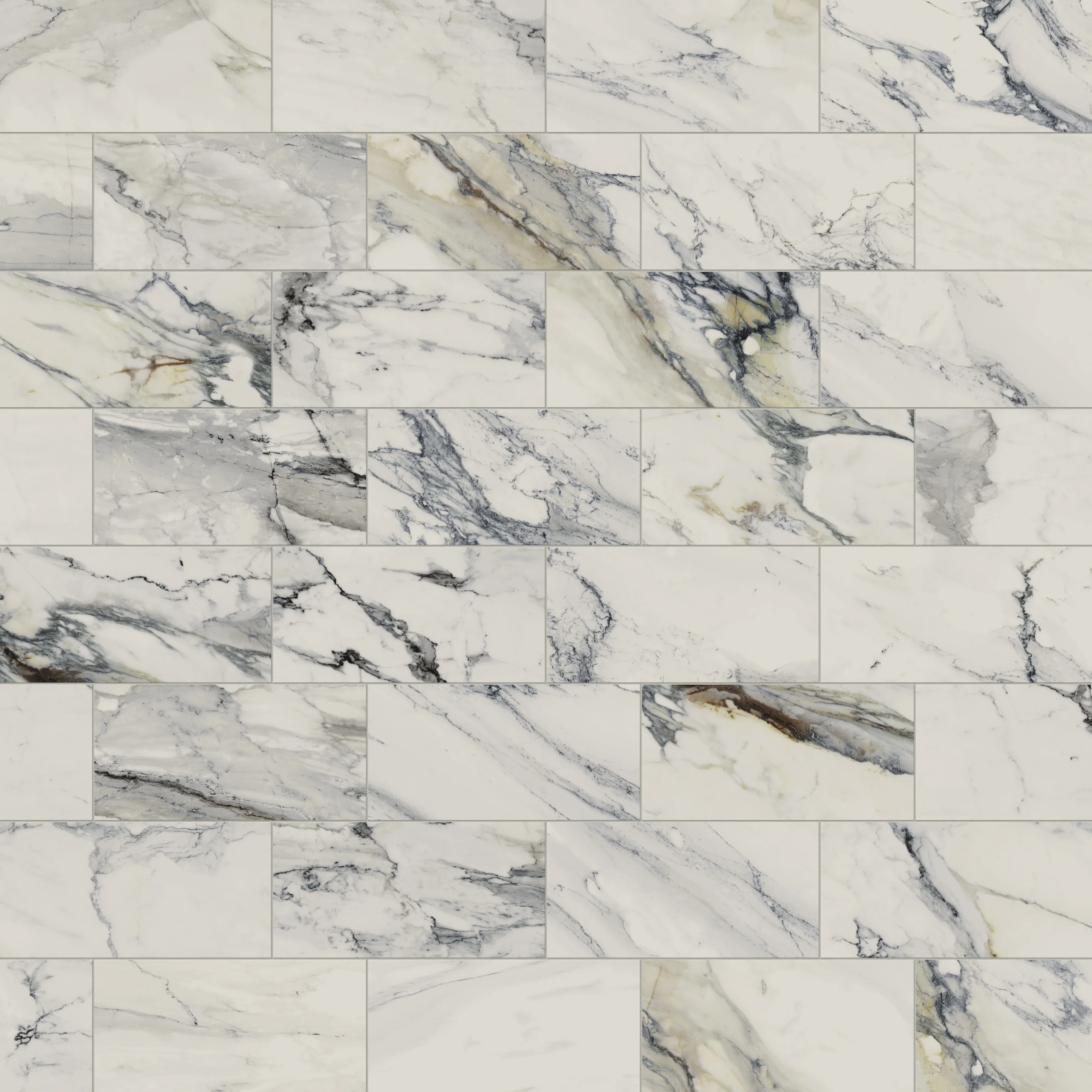 Aniston 12x24 Polished Porcelain Tile in Calacatta Antico - Image 7
