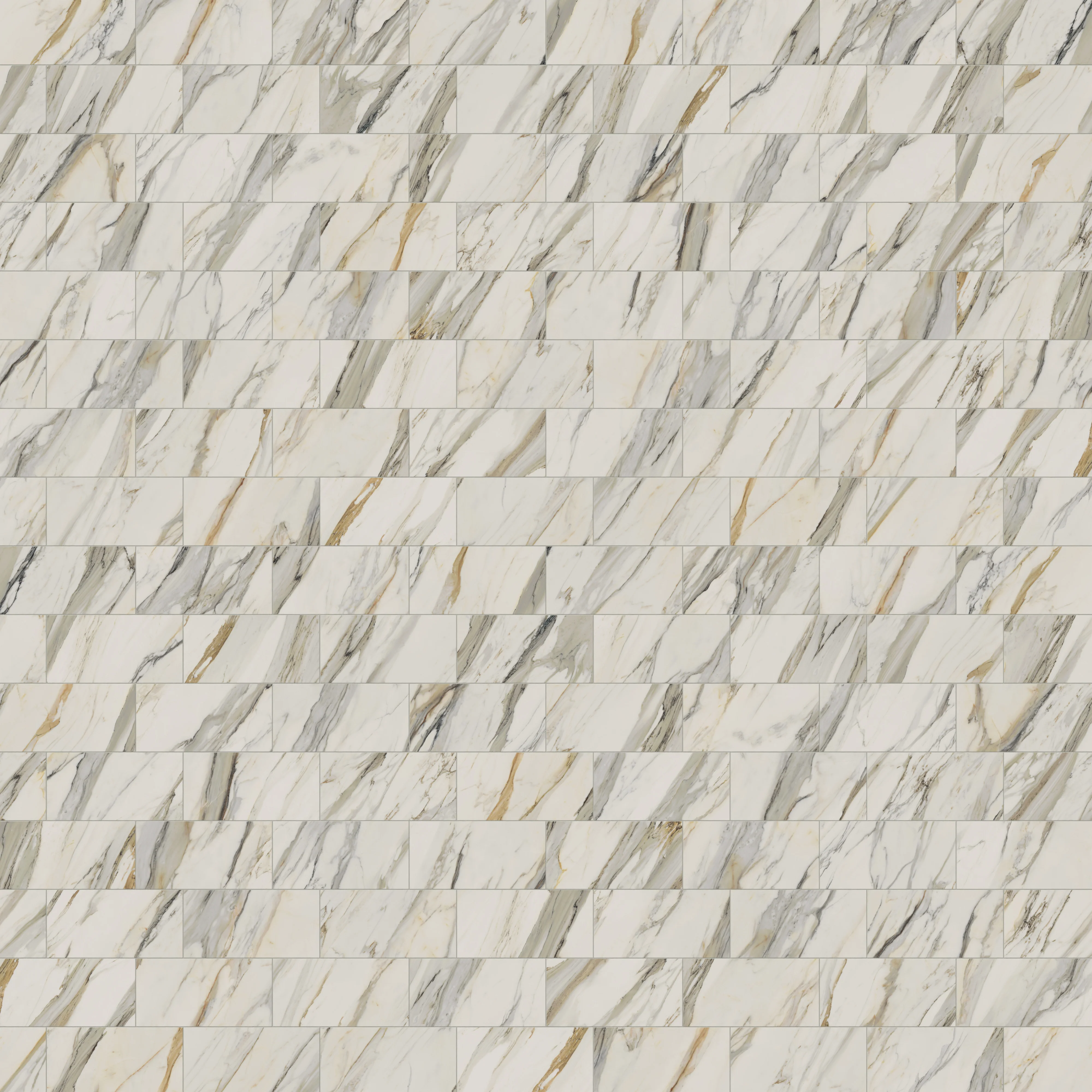 Aniston 12x24 Polished Porcelain Tile in Calacatta Cremo - Image 10