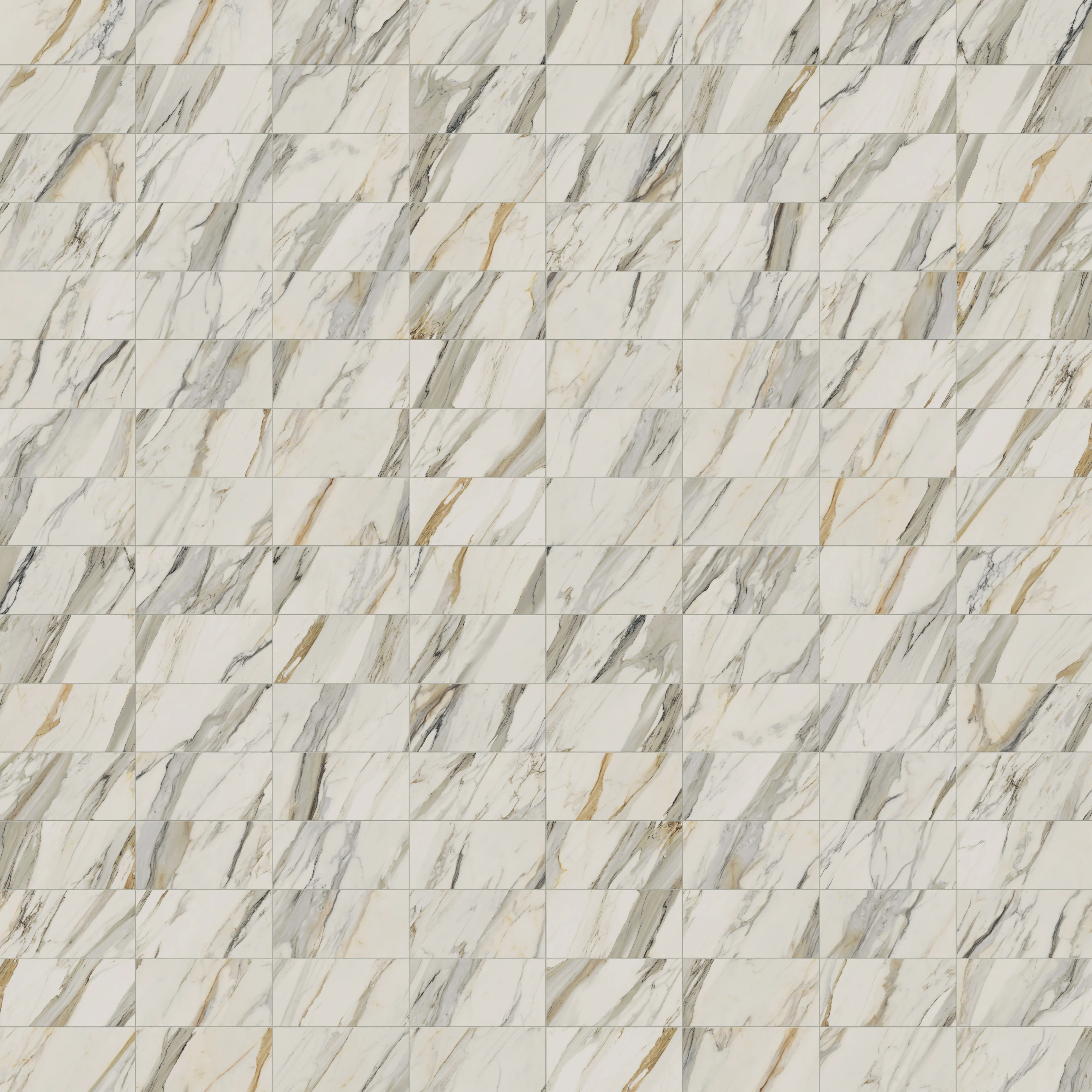 Aniston 12x24 Polished Porcelain Tile in Calacatta Cremo - Image 9