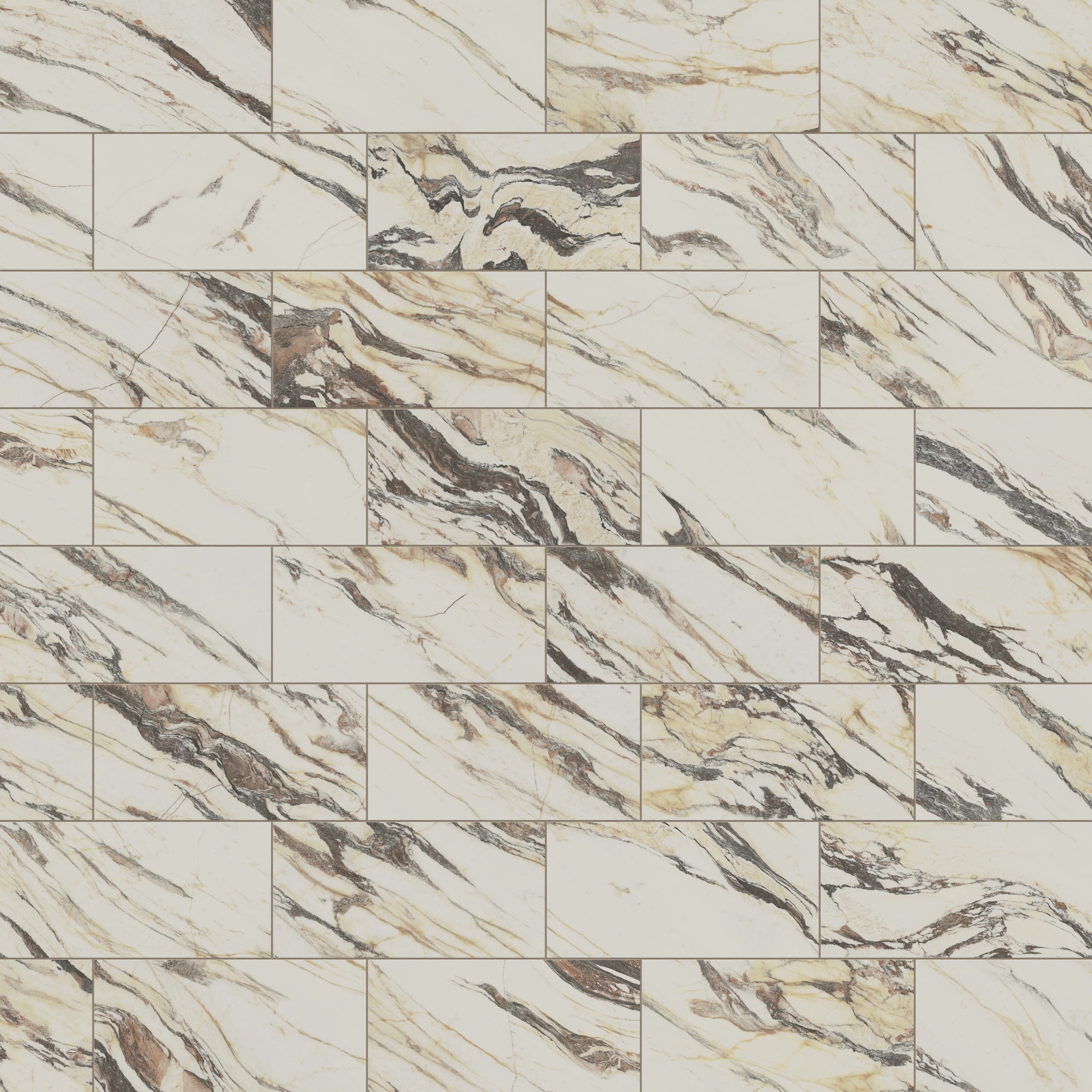 Aniston 12x24 Polished Porcelain Tile in Calacatta Viola - Image 8