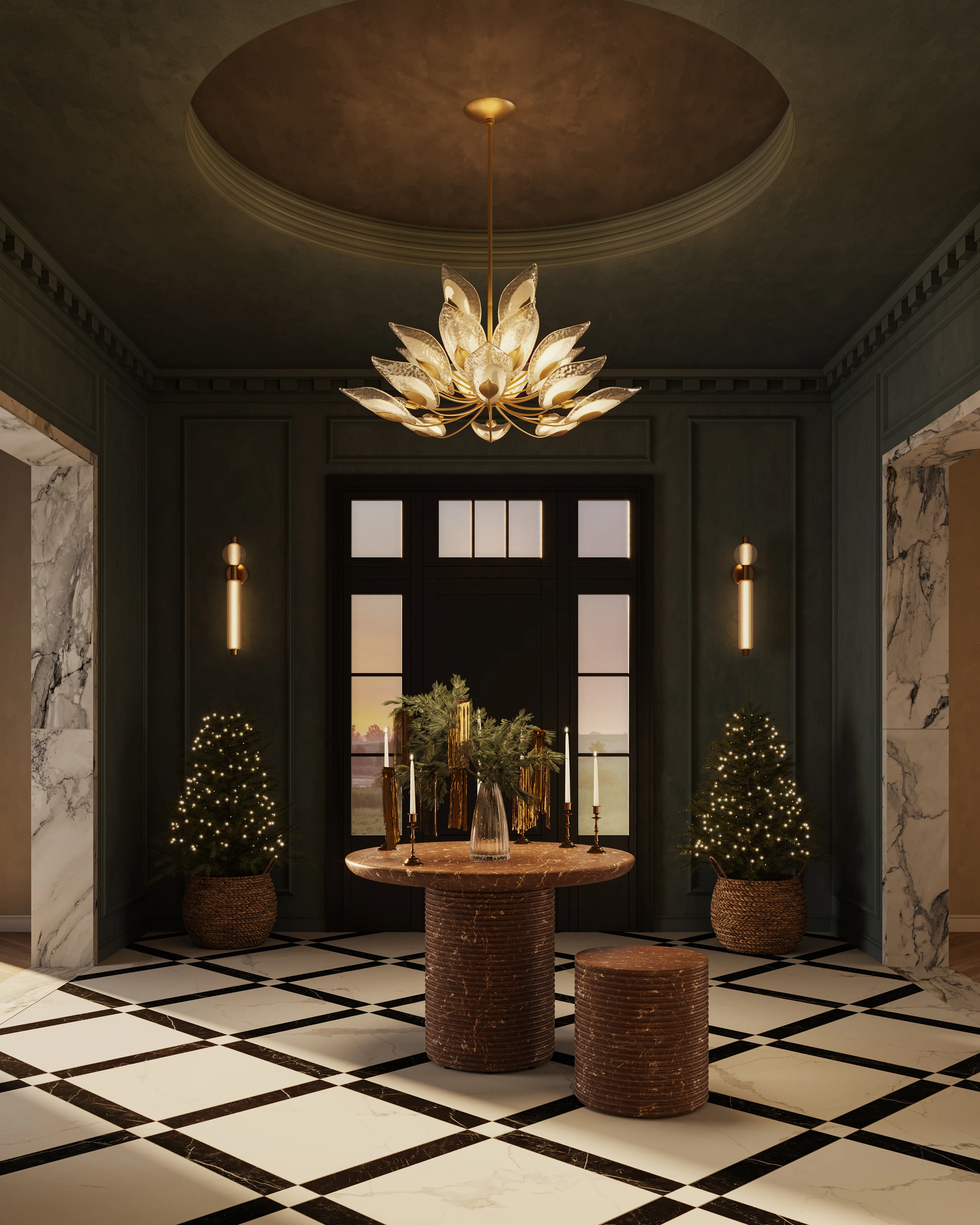 Aniston 24x48 Matte Porcelain Tile in Calacatta Antico - Image 16