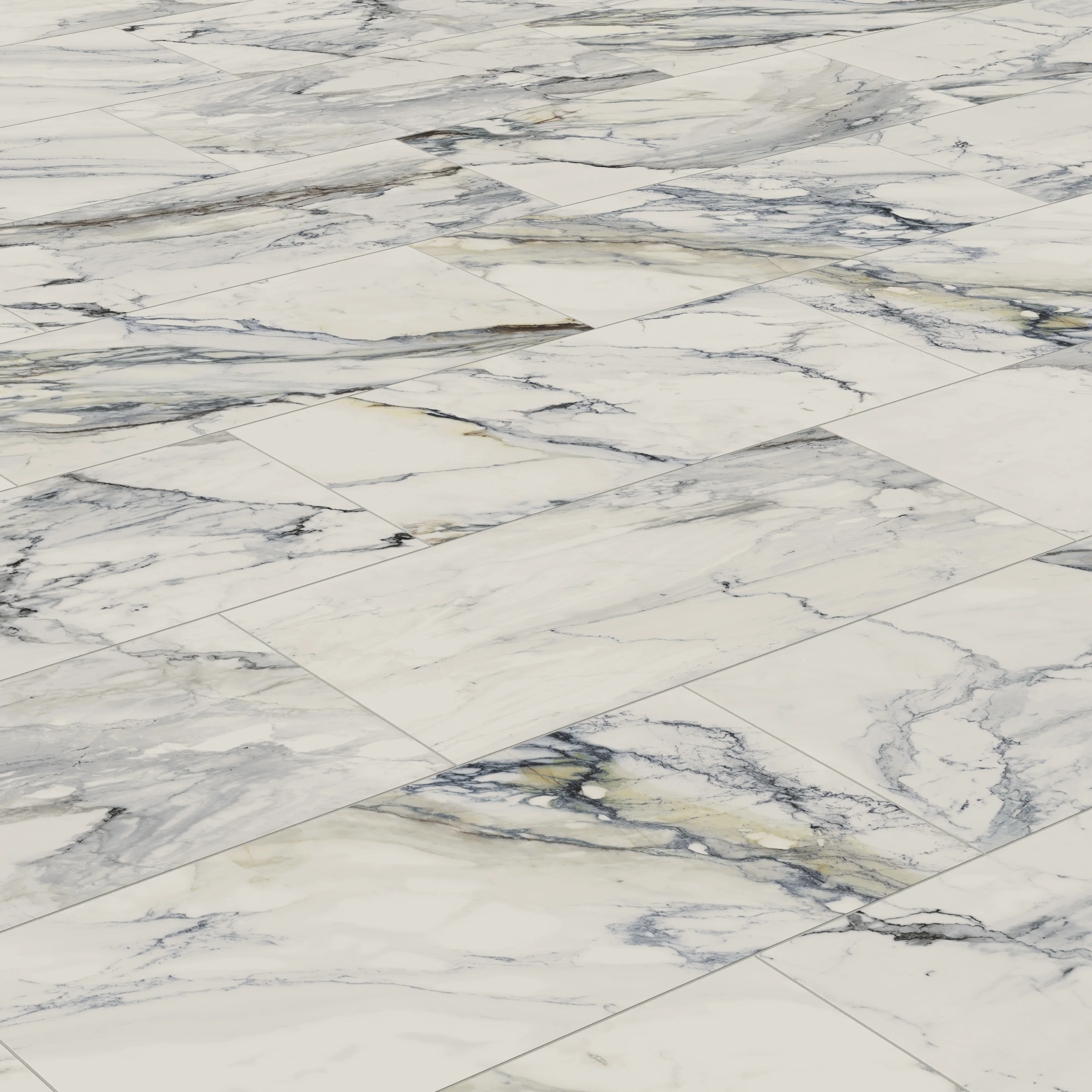 Aniston 24x48 Matte Porcelain Tile in Calacatta Antico - Image 7
