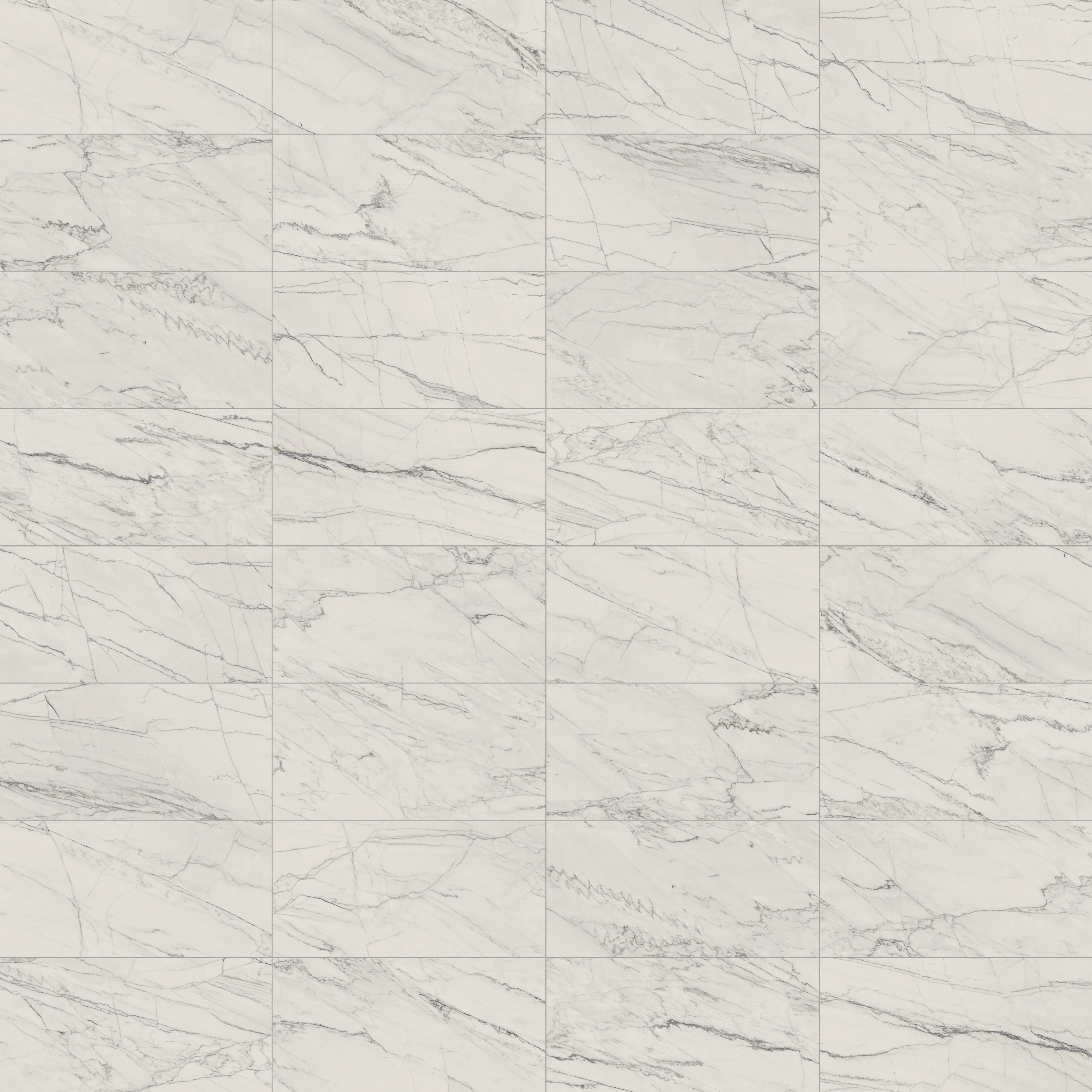 Aniston 24x48 Matte Porcelain Tile in Calacatta Quarzite - Image 10