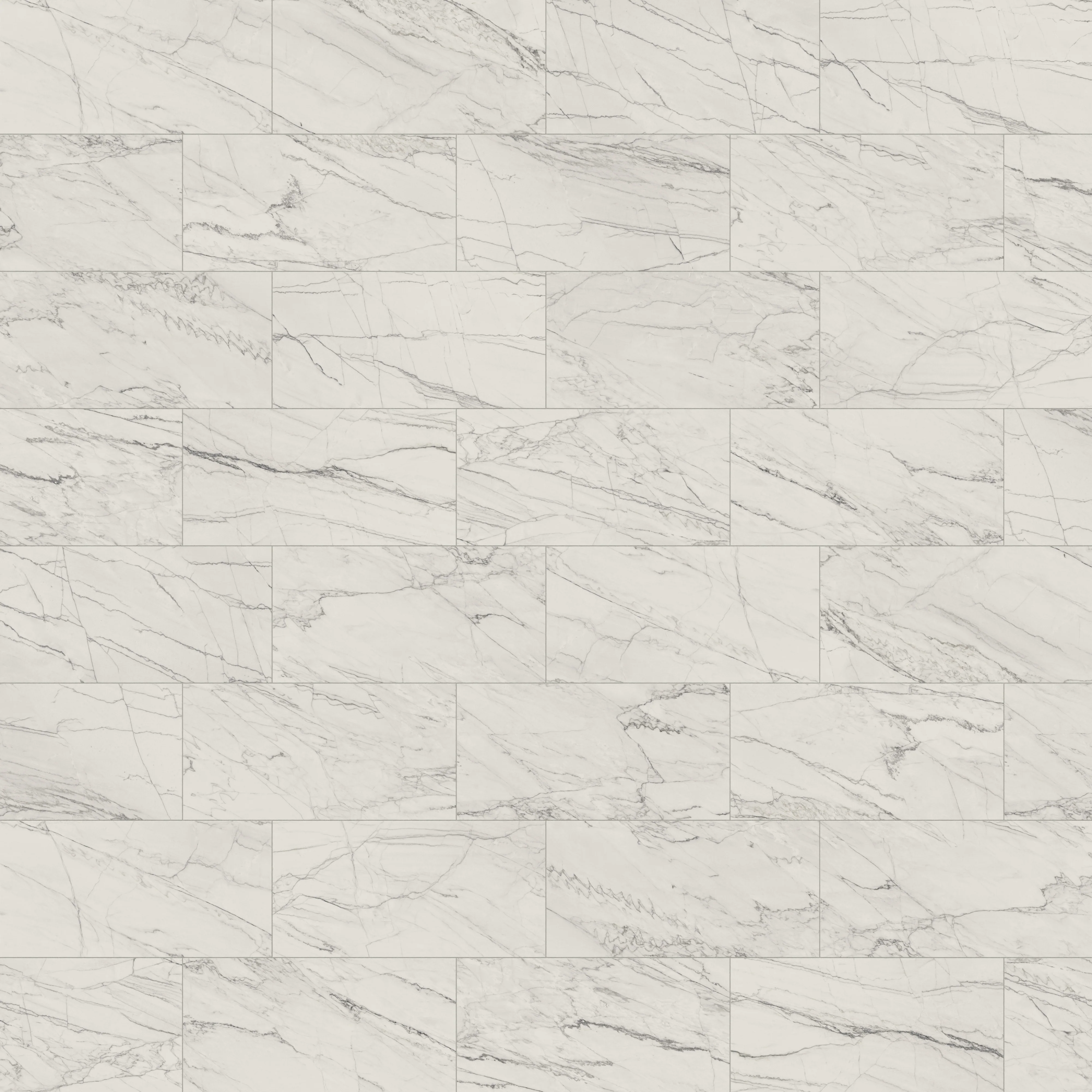 Aniston 24x48 Matte Porcelain Tile in Calacatta Quarzite - Image 11