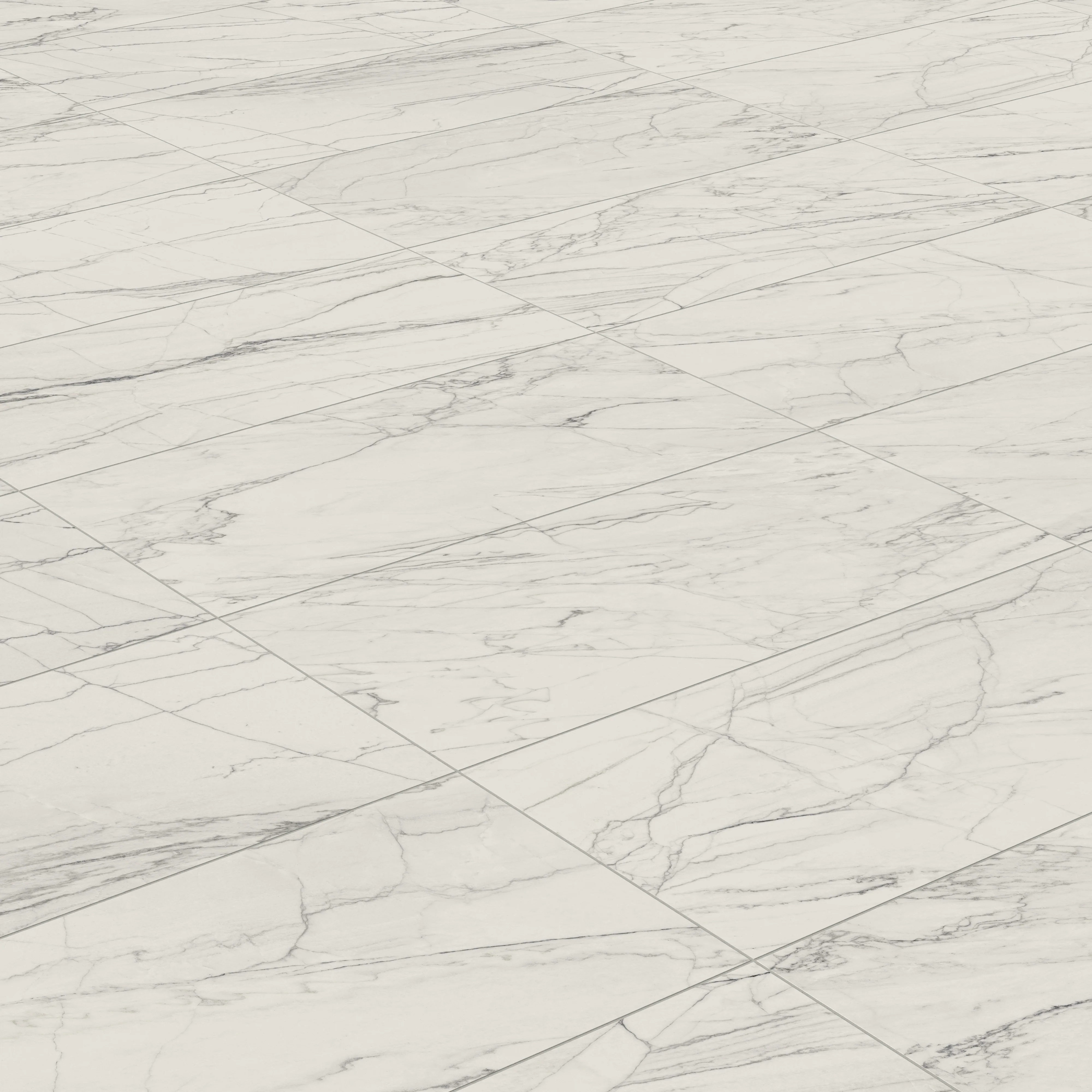 Aniston 24x48 Matte Porcelain Tile in Calacatta Quarzite - Image 5