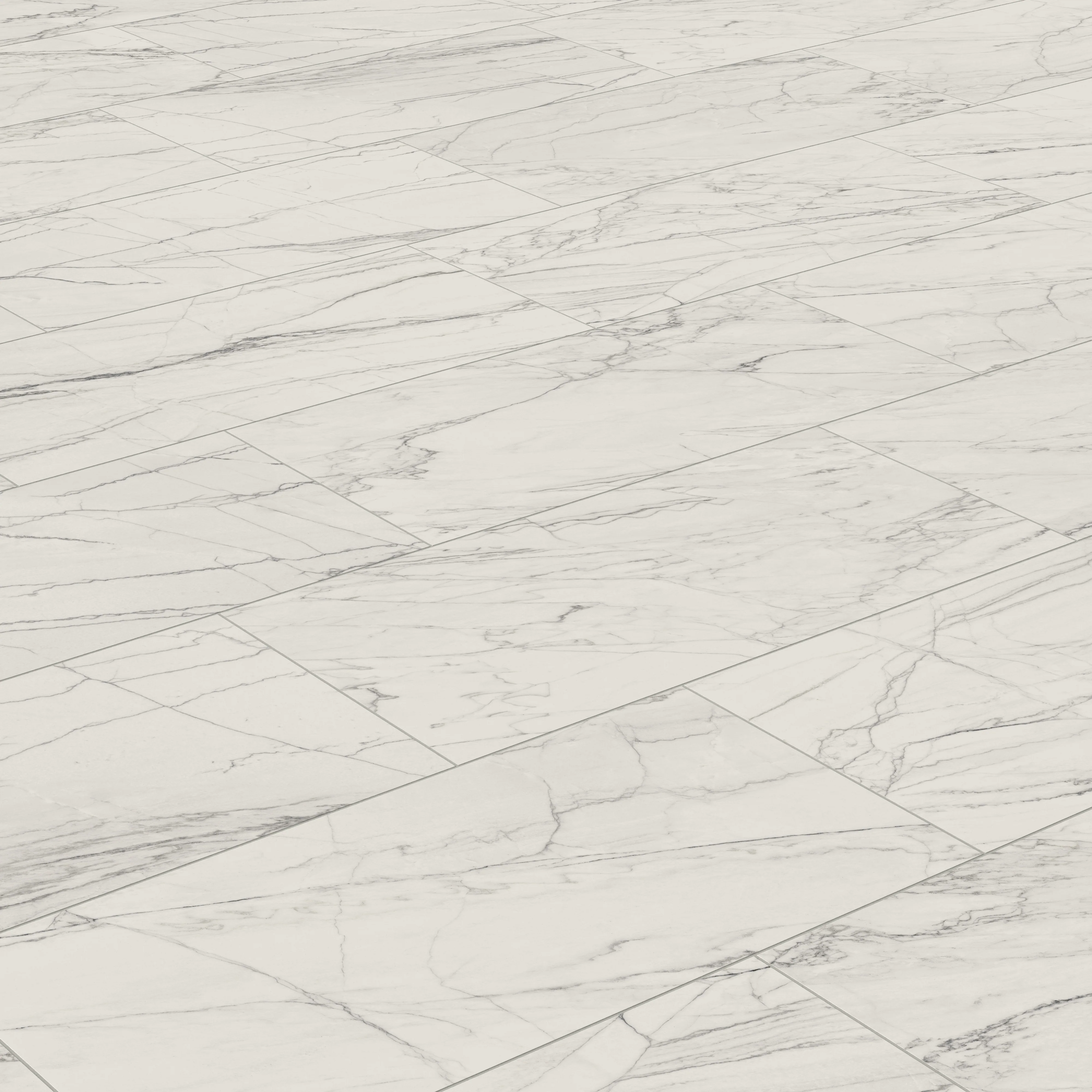 Aniston 24x48 Matte Porcelain Tile in Calacatta Quarzite - Image 7