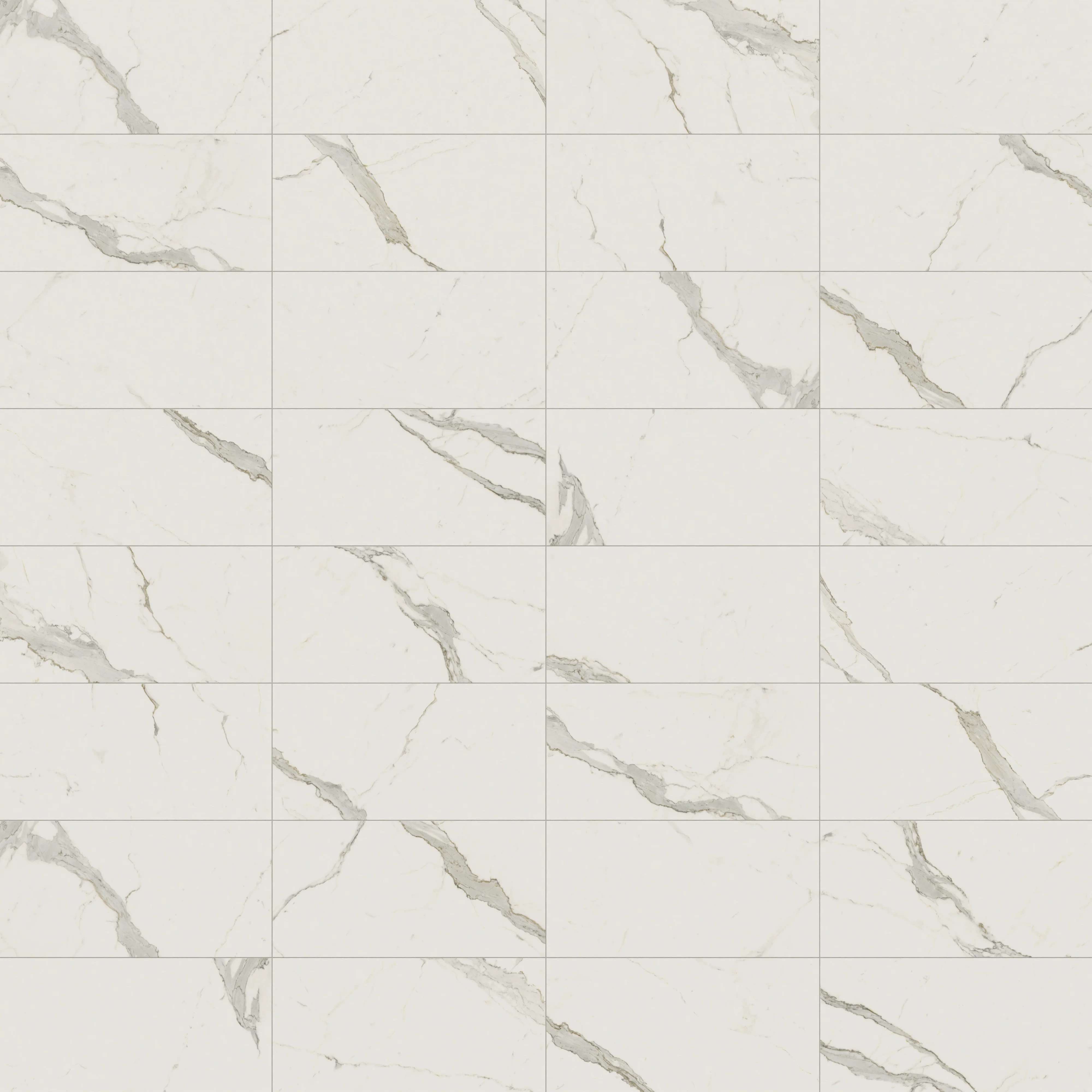 Aniston 24x48 Matte Porcelain Tile in Calacatta Top - Image 10