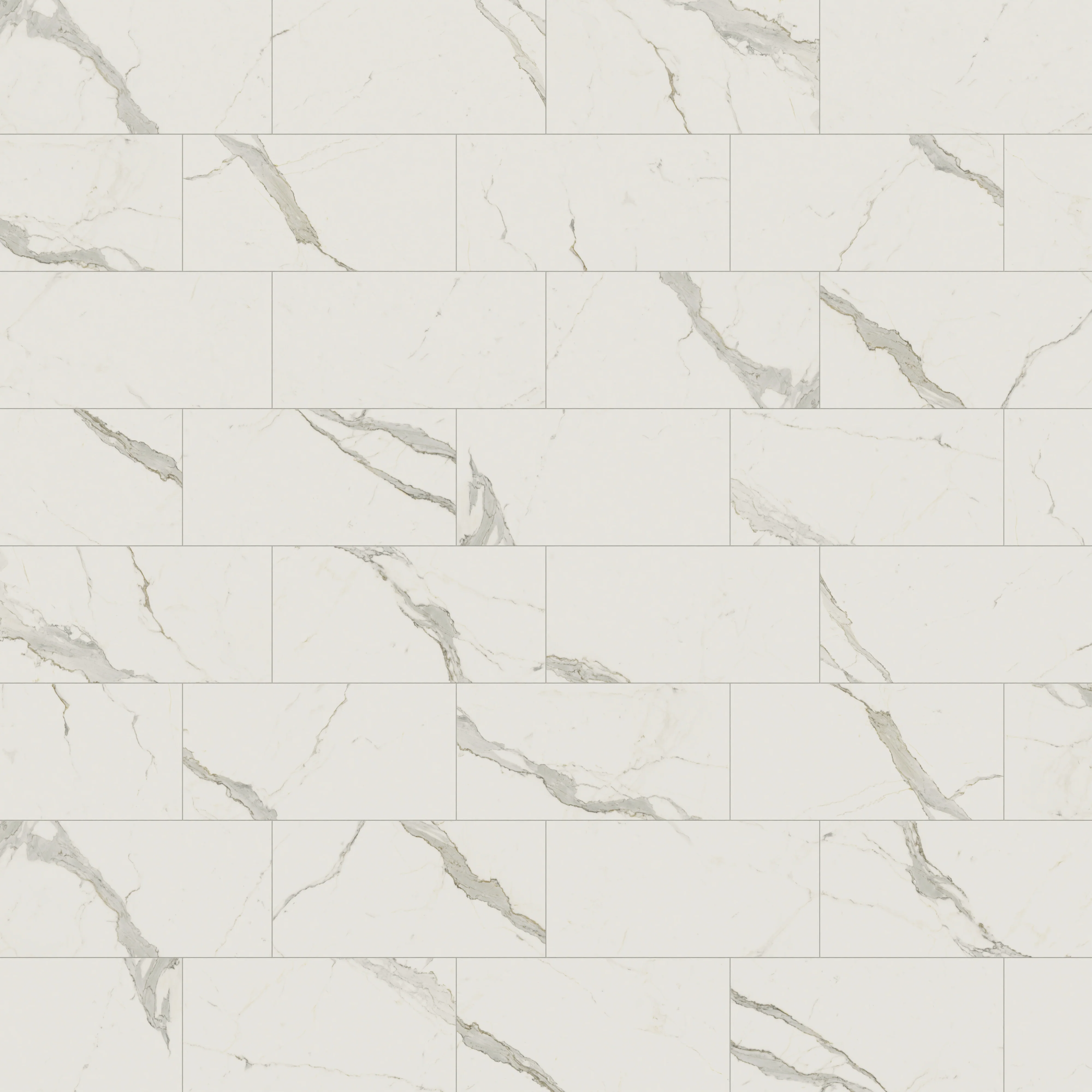 Aniston 24x48 Matte Porcelain Tile in Calacatta Top - Image 11