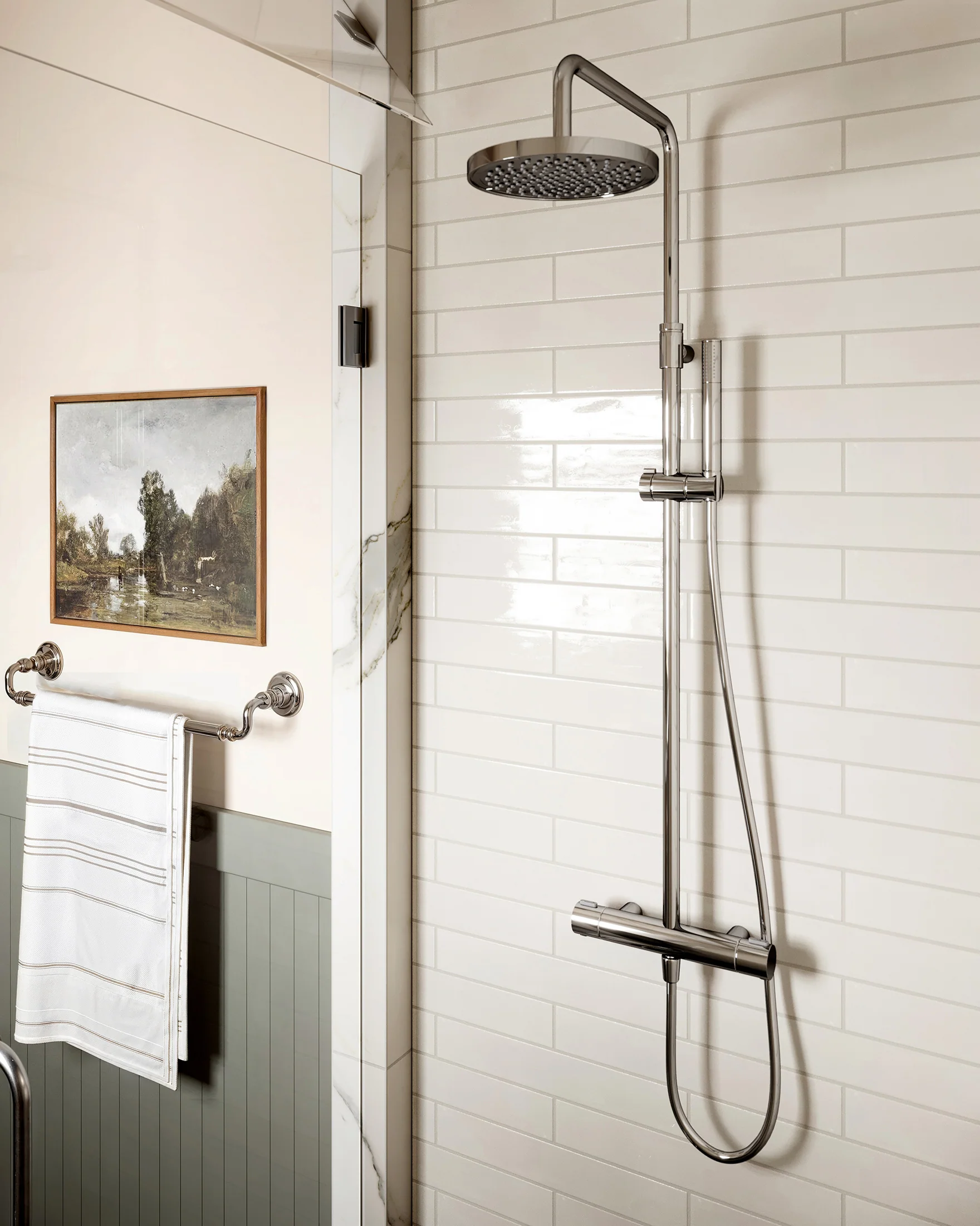 Aniston 24x48 Matte Porcelain Tile in Calacatta Top - Image 13