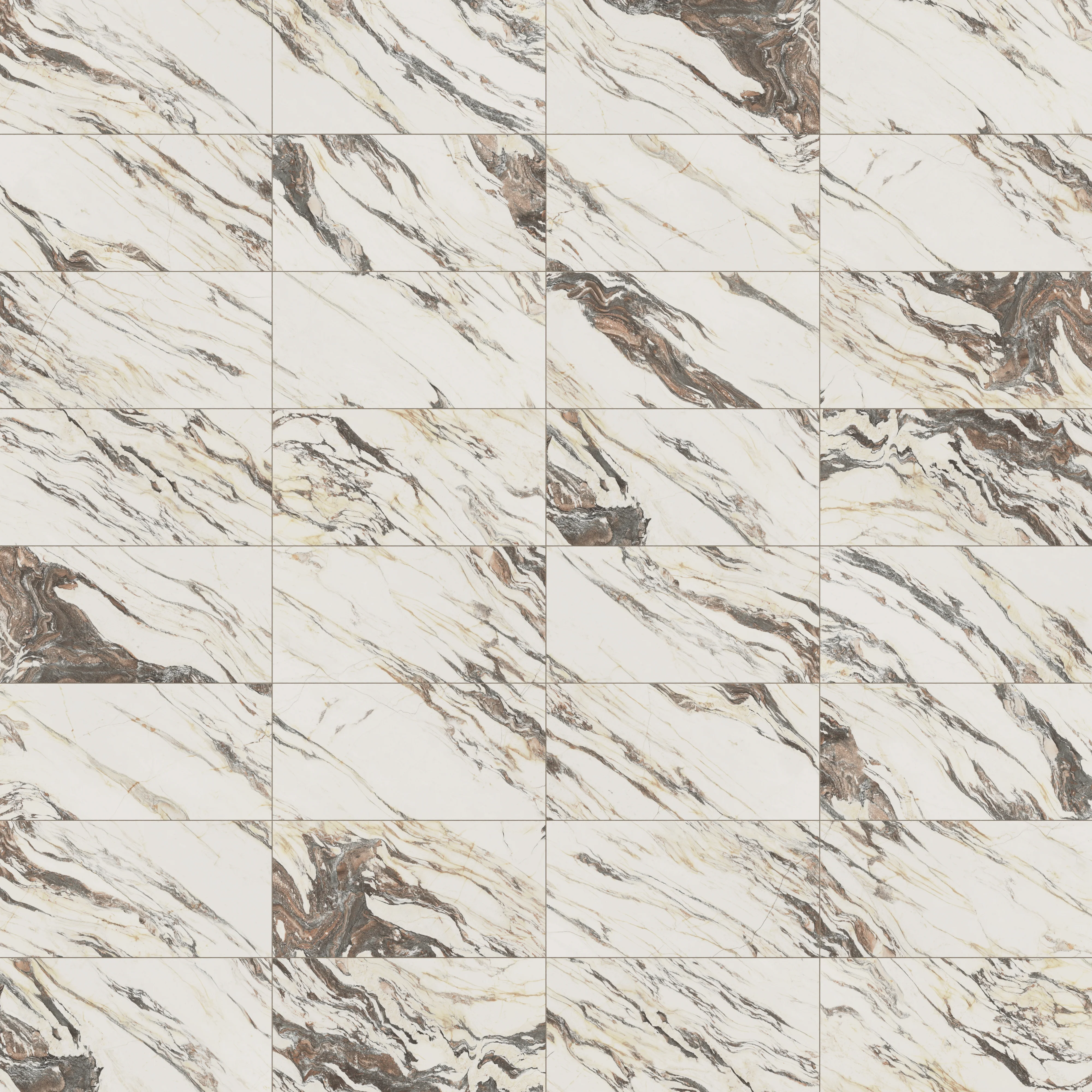 Aniston 24x48 Matte Porcelain Tile in Calacatta Viola - Image 10