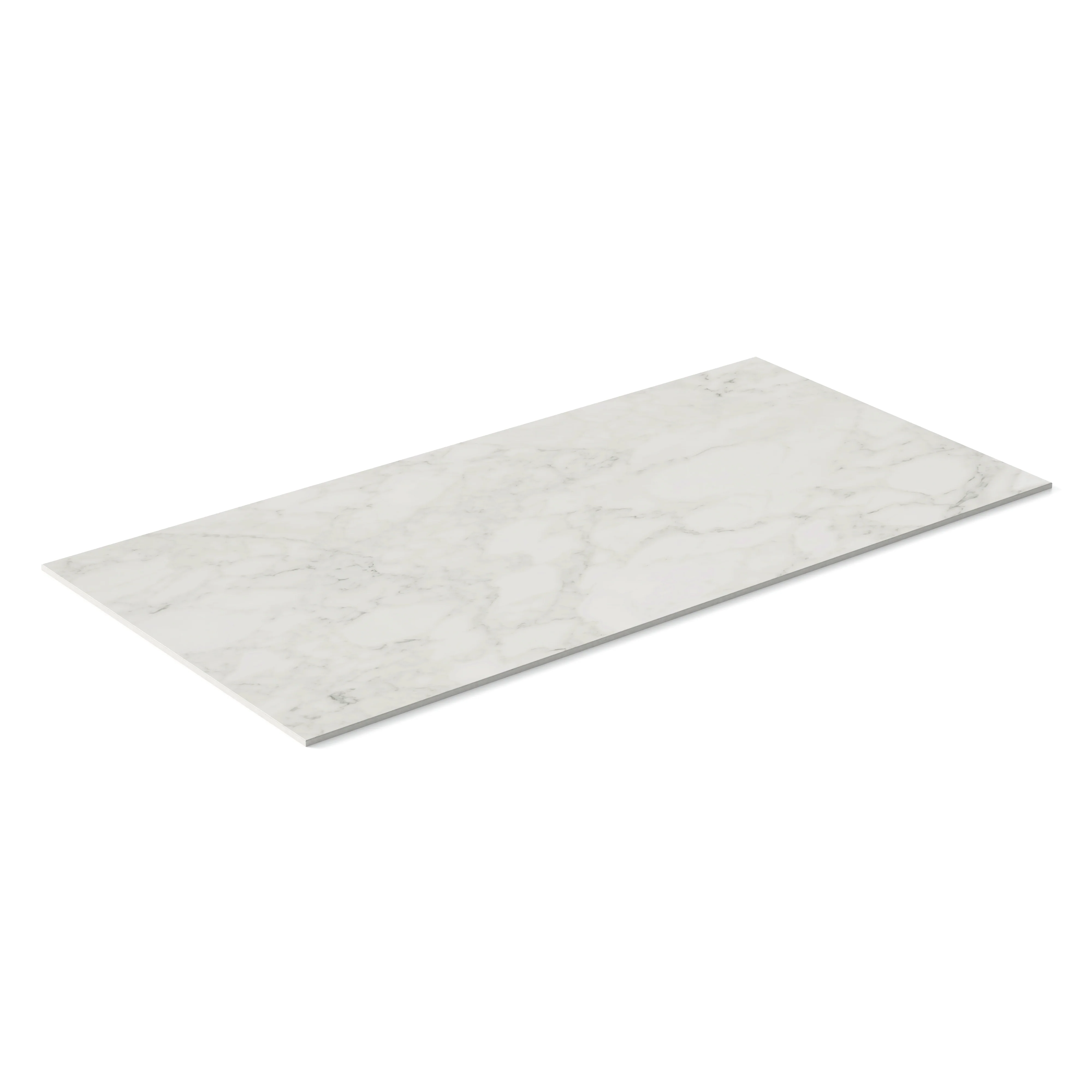 Aniston 24x48 Matte Porcelain Tile in Carrara Bianco - Image 4