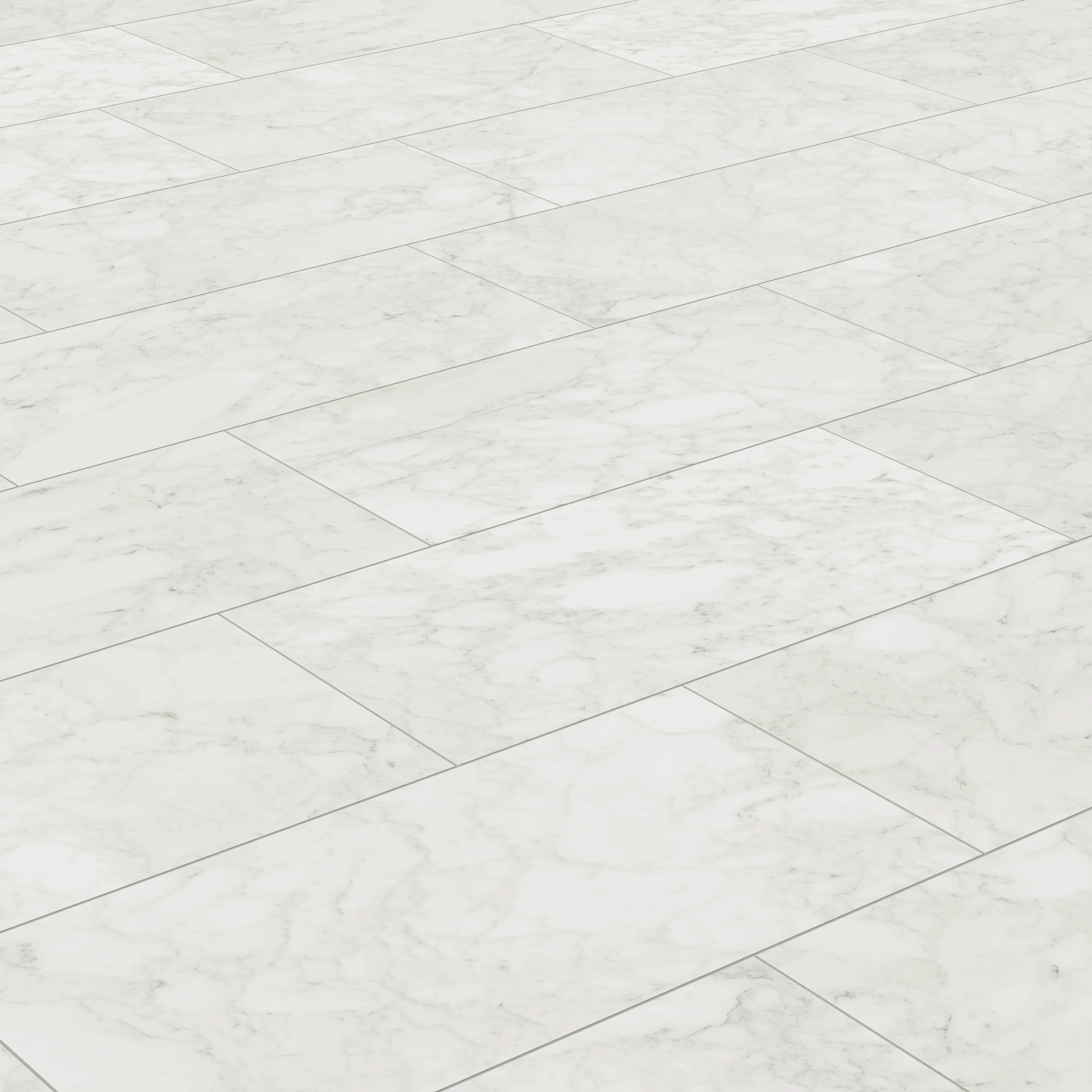 Aniston 24x48 Matte Porcelain Tile in Carrara Bianco - Image 7
