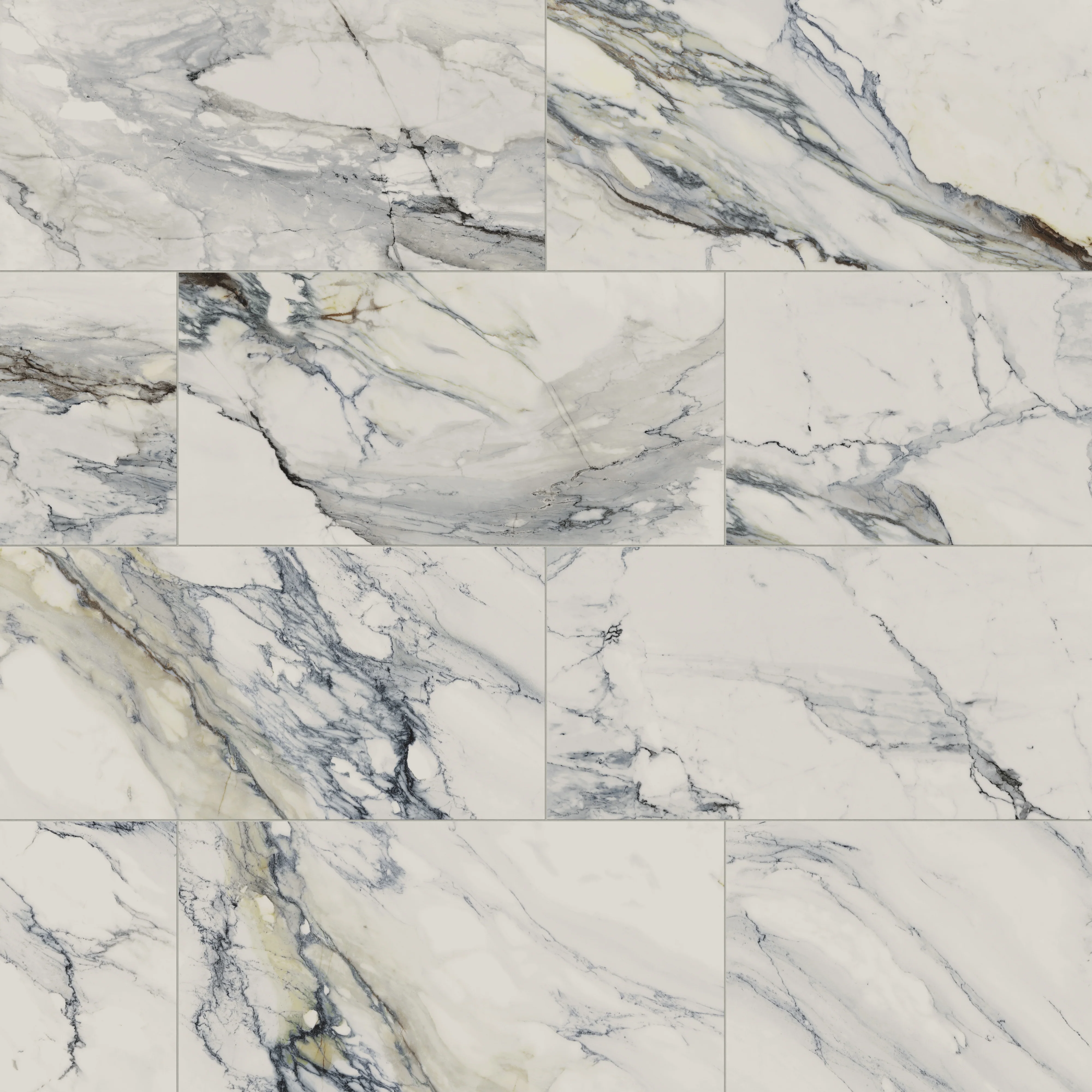 Aniston 24x48 Polished Porcelain Tile in Calacatta Antico - Image 9