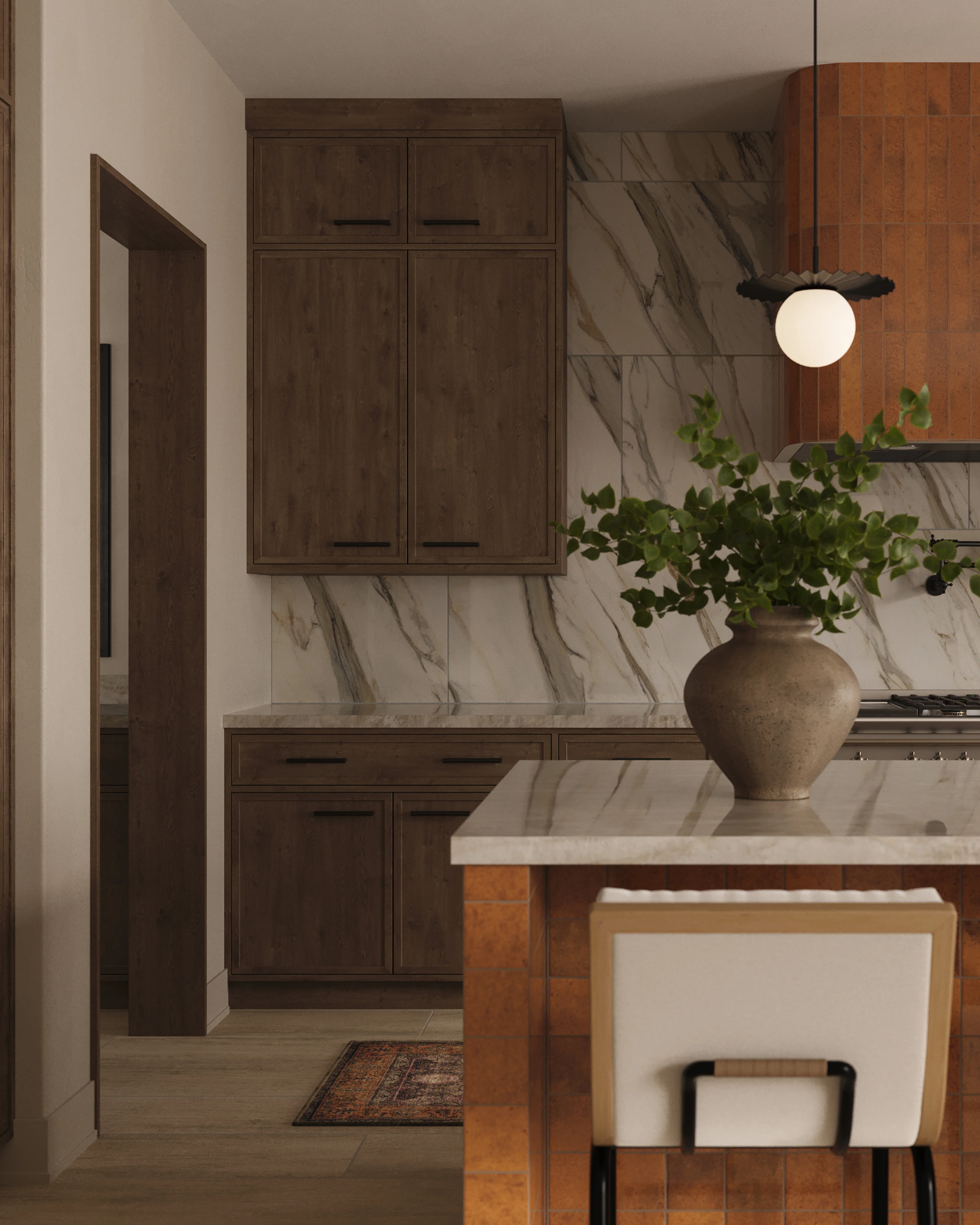 Aniston 24x48 Polished Porcelain Tile in Calacatta Cremo - Image 15