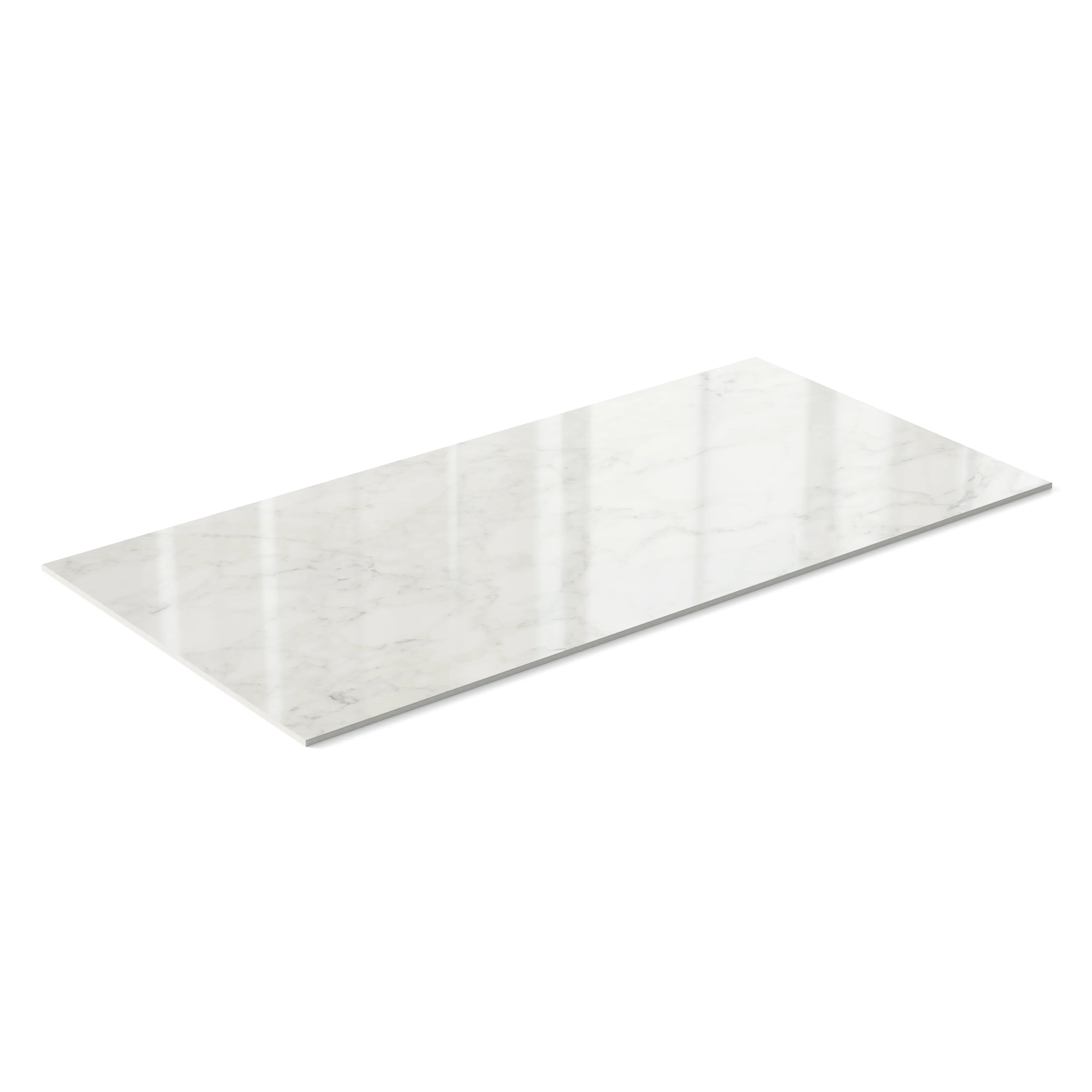 Aniston 24x48 Polished Porcelain Tile in Carrara Bianco - Image 5