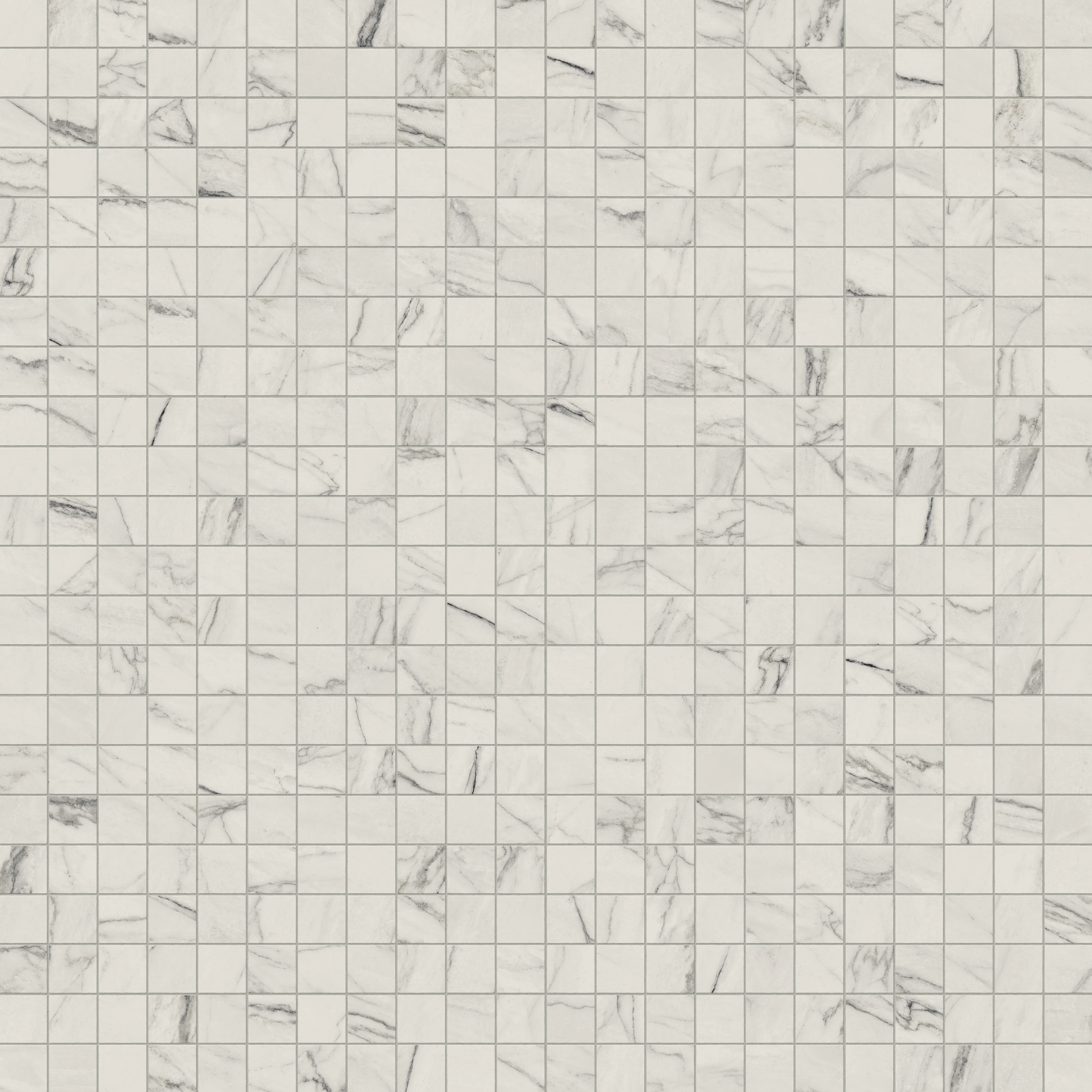 Aniston 2x2 Matte Porcelain Mosaic Tile in Calacatta Quarzite - Image 9