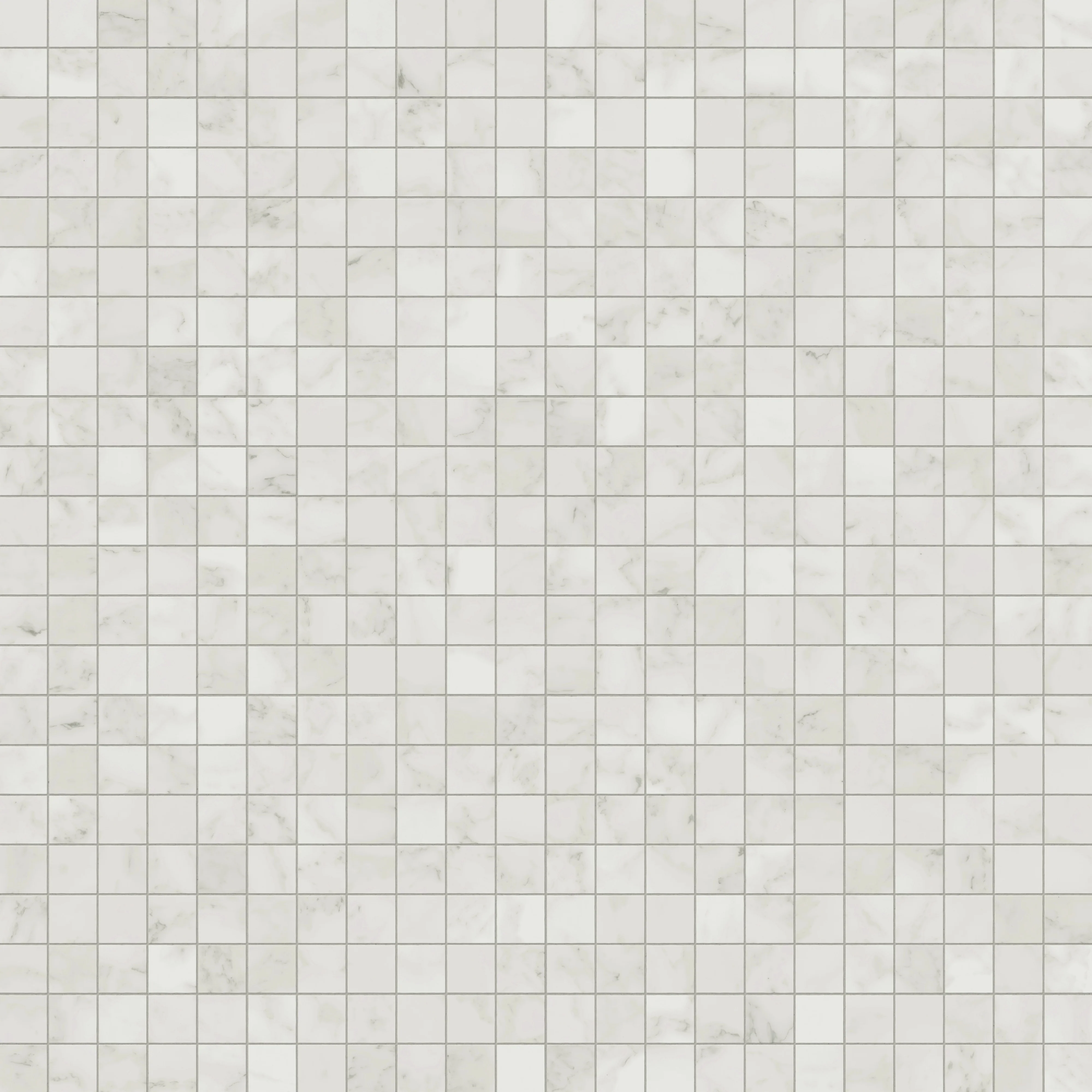 Aniston 2x2 Polished Porcelain Mosaic Tile in Carrara Bianco - Image 4