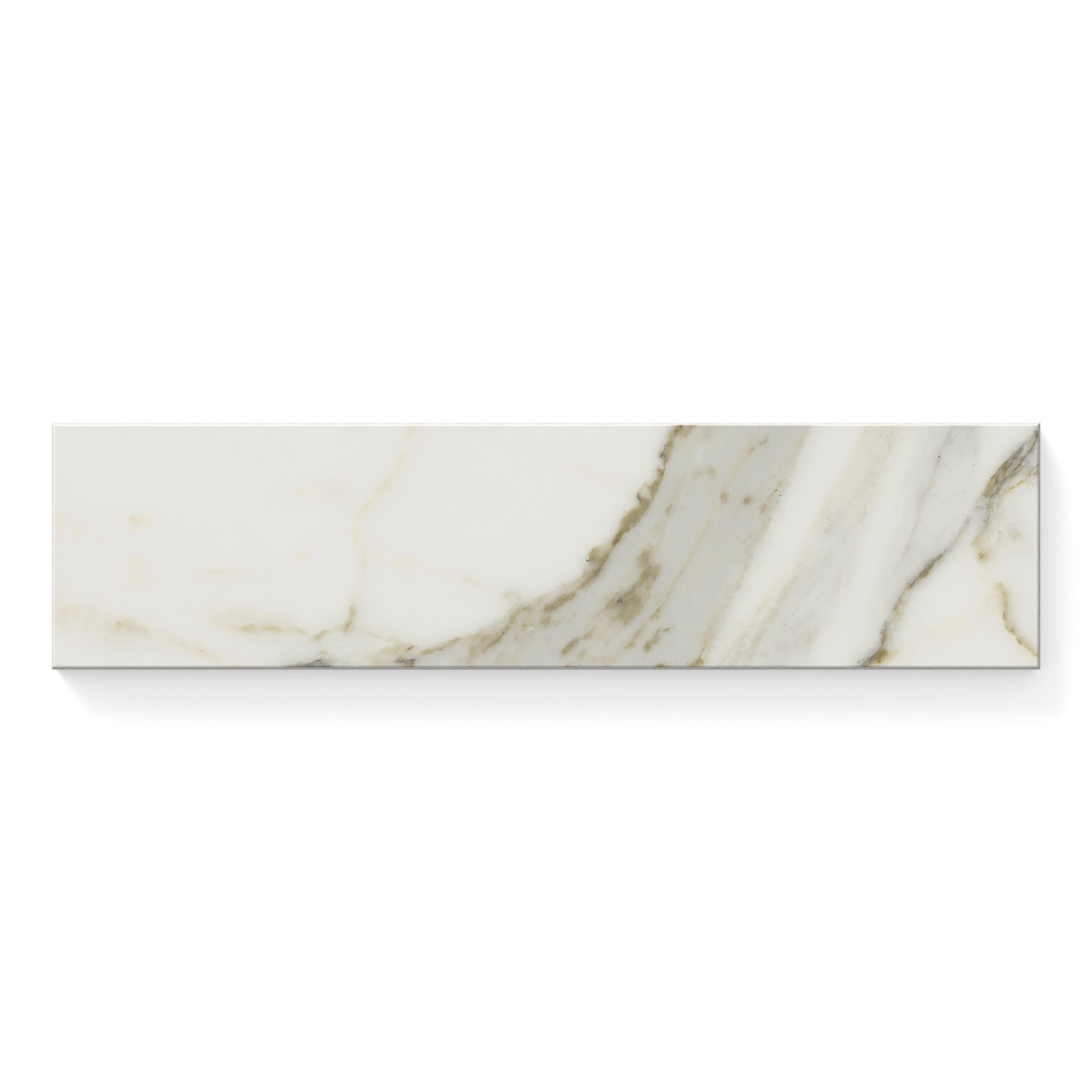 Aniston 3x12 Polished Porcelain Tile in Calacatta Top - Image 3