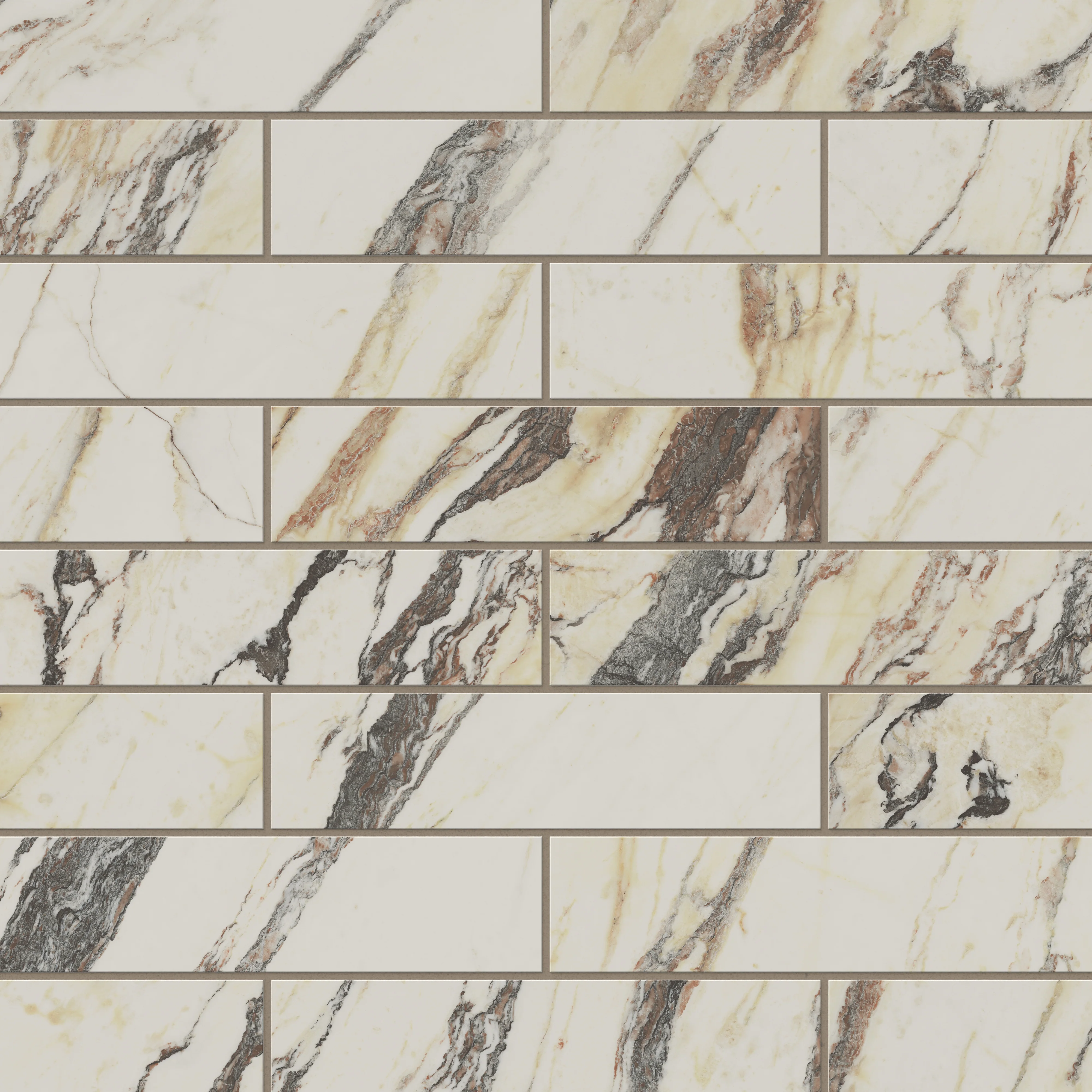 Aniston 3x12 Polished Porcelain Tile in Calacatta Viola - Image 9