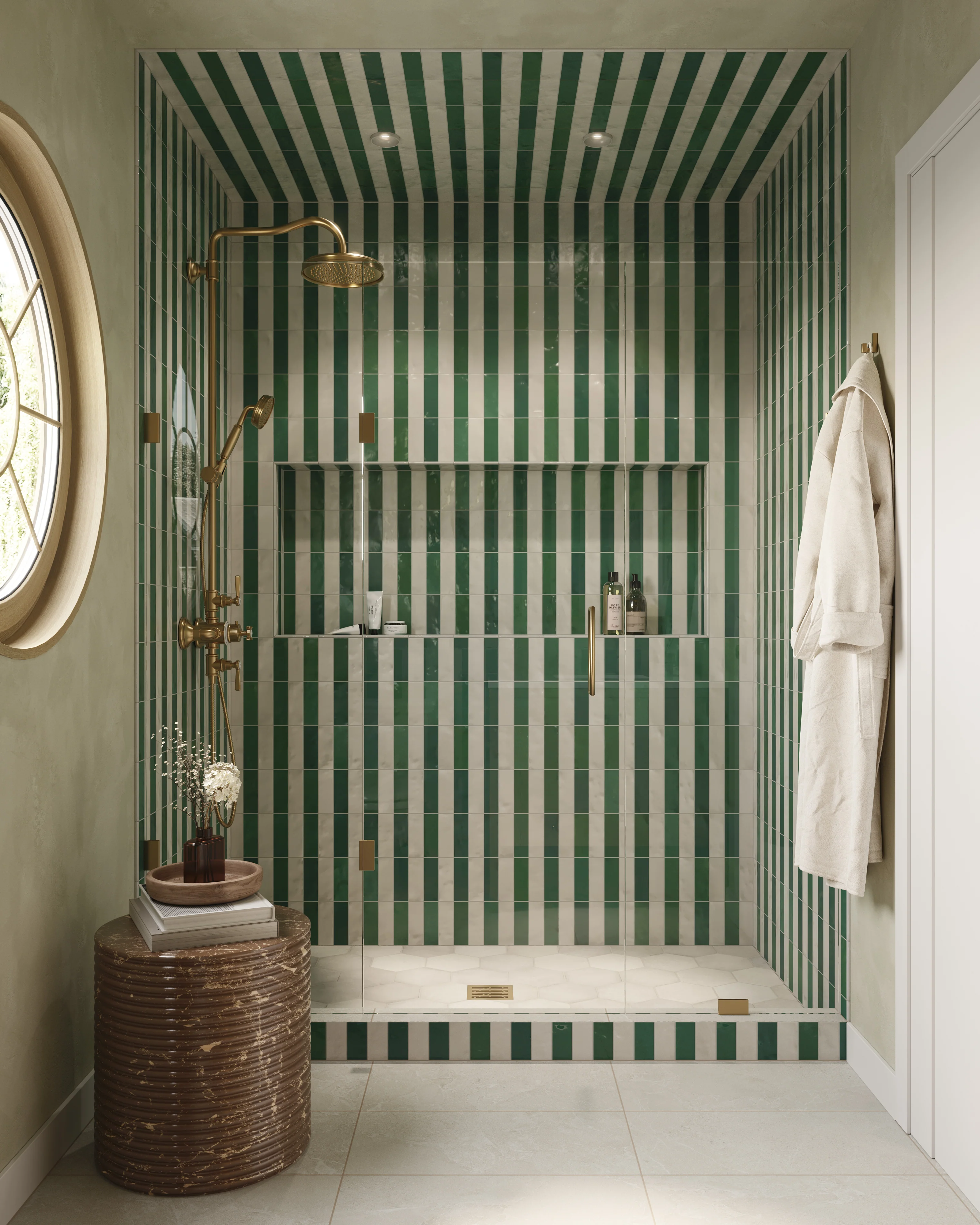 Annalise 12x24 Matte Porcelain Tile in Sand - Image 2