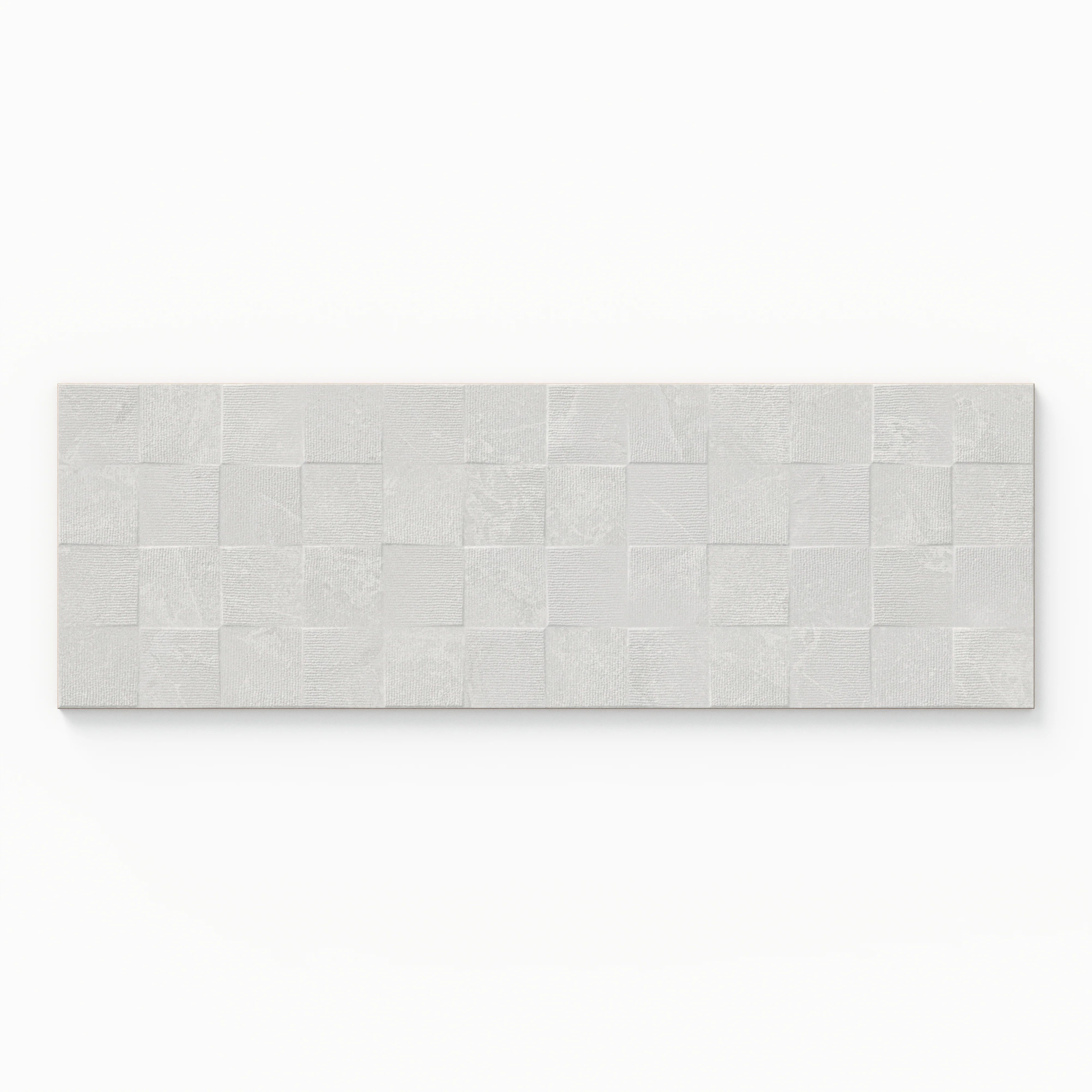 Annalise 12x36 Matte Ceramic Tile in Blanco Deco - Image 2