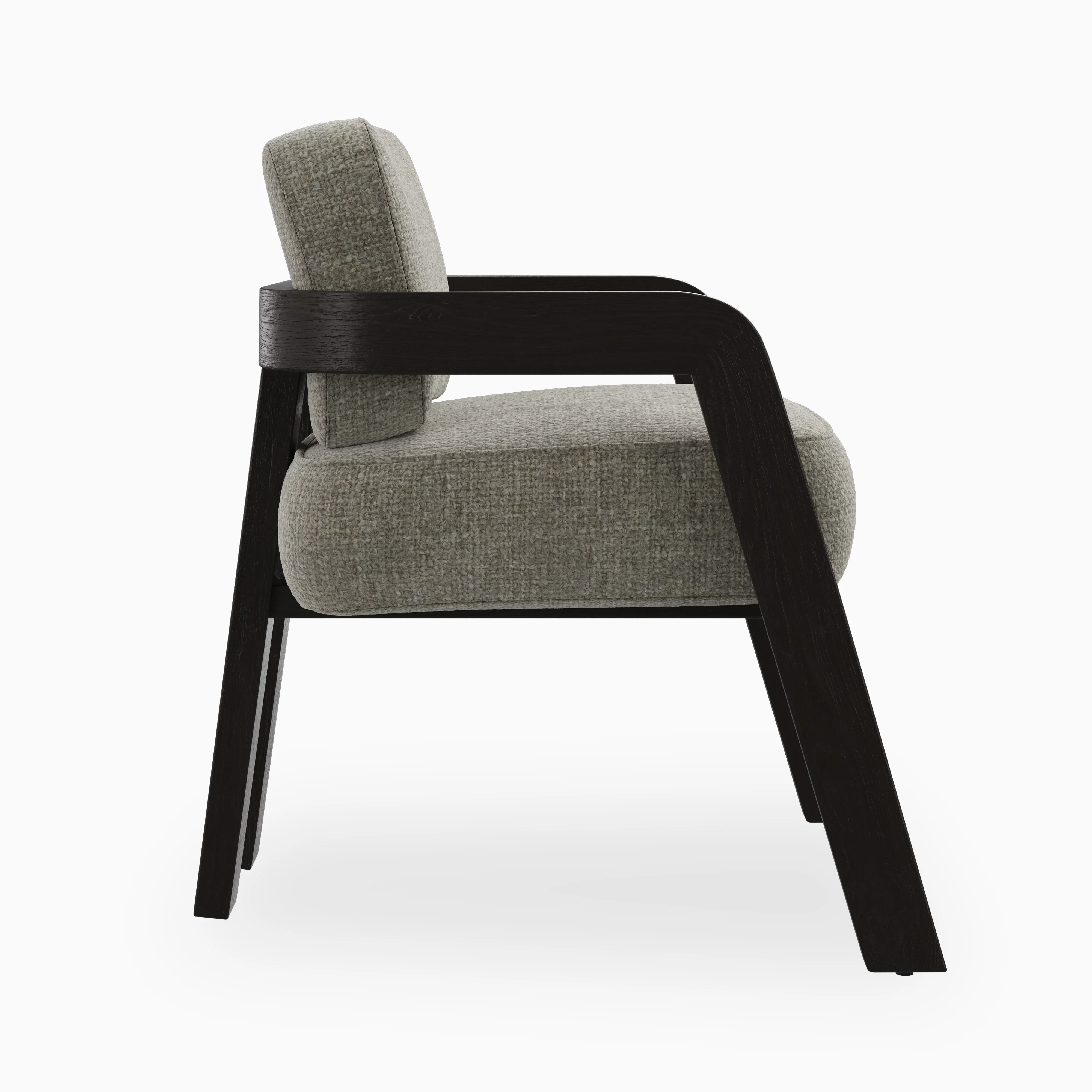 Armand Dining Chair in Mocha/Bone - Image 3