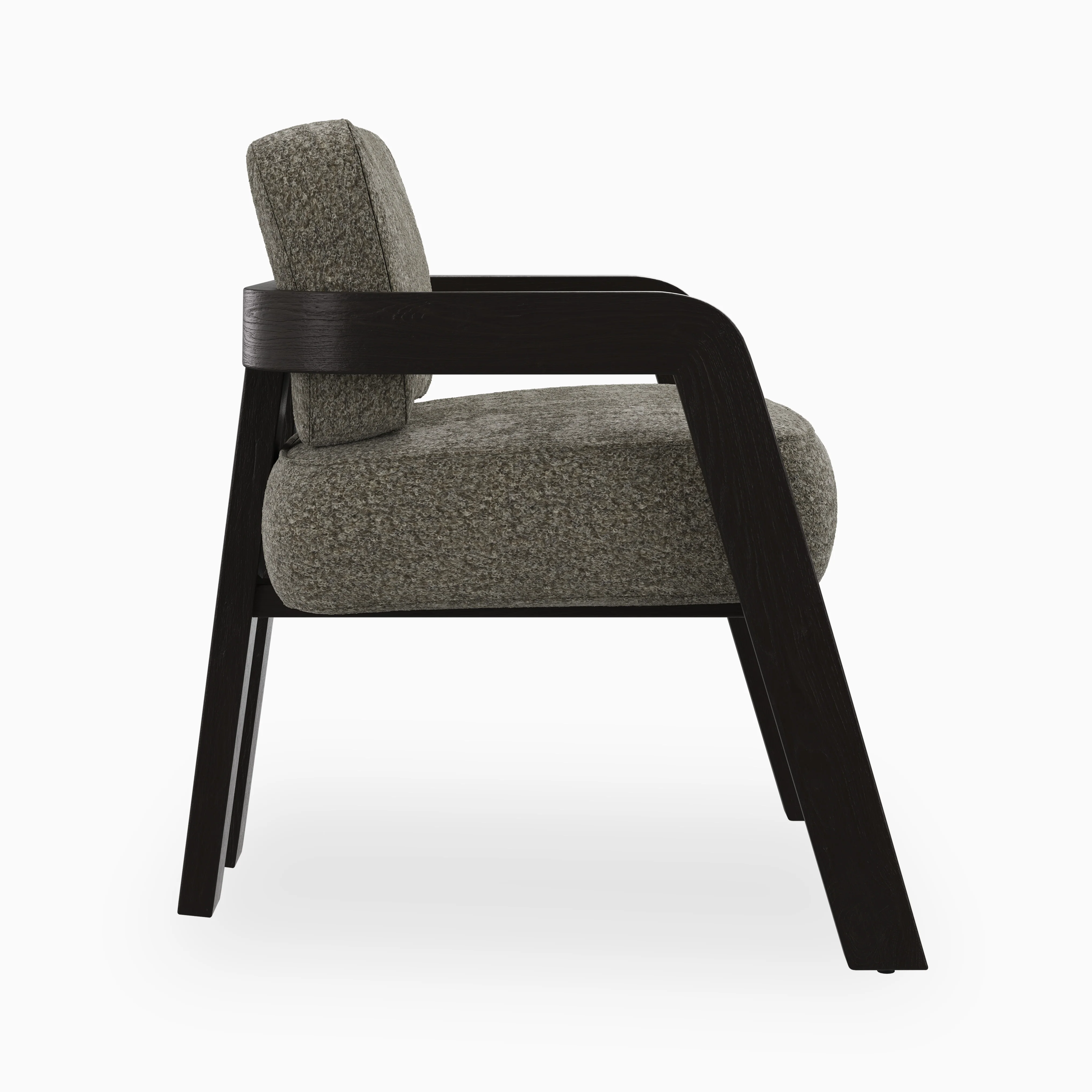 Armand Dining Chair in Mocha/Mushroom - Image 3