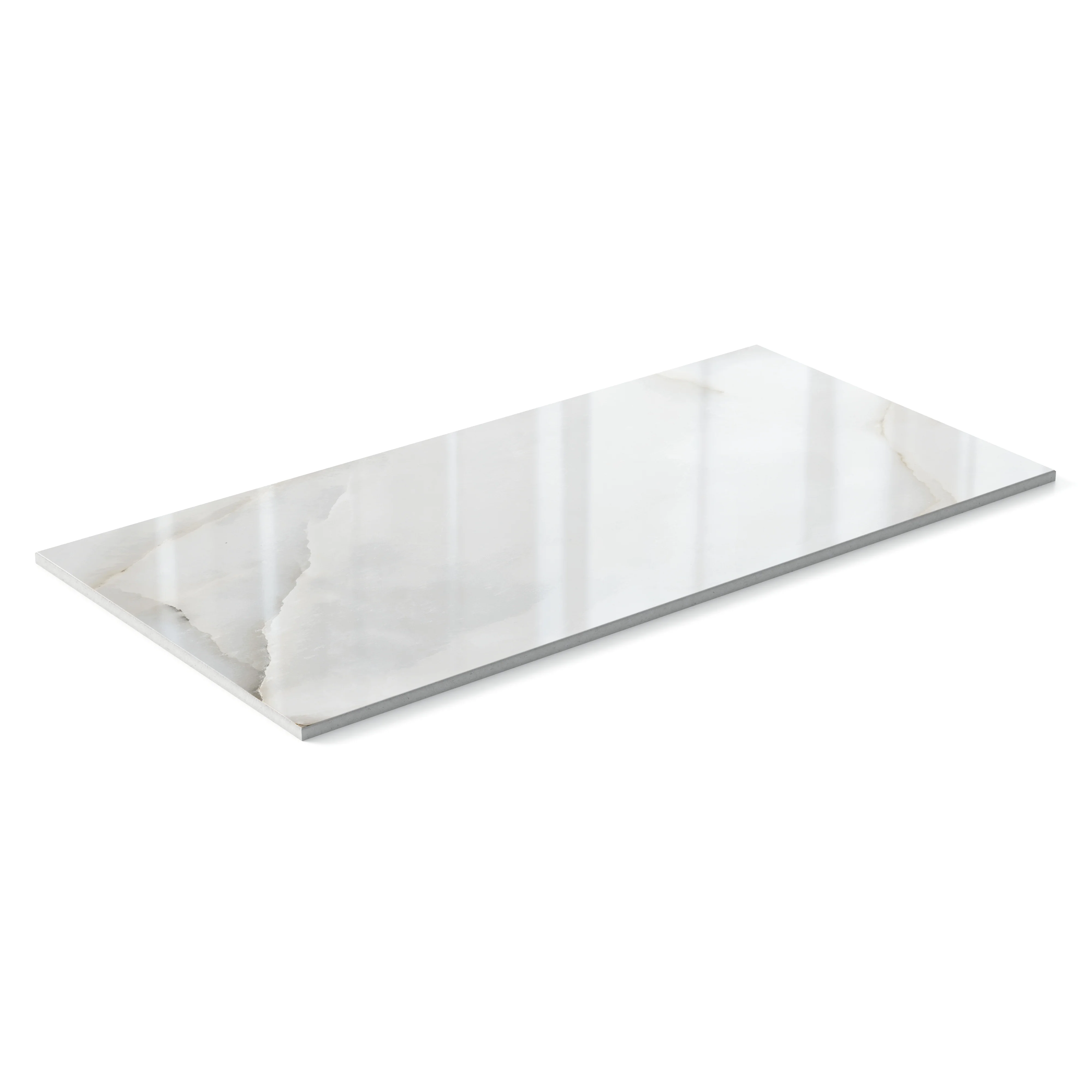 Astrid 12x24 Polished Porcelain Tile in Pearl - Image 3