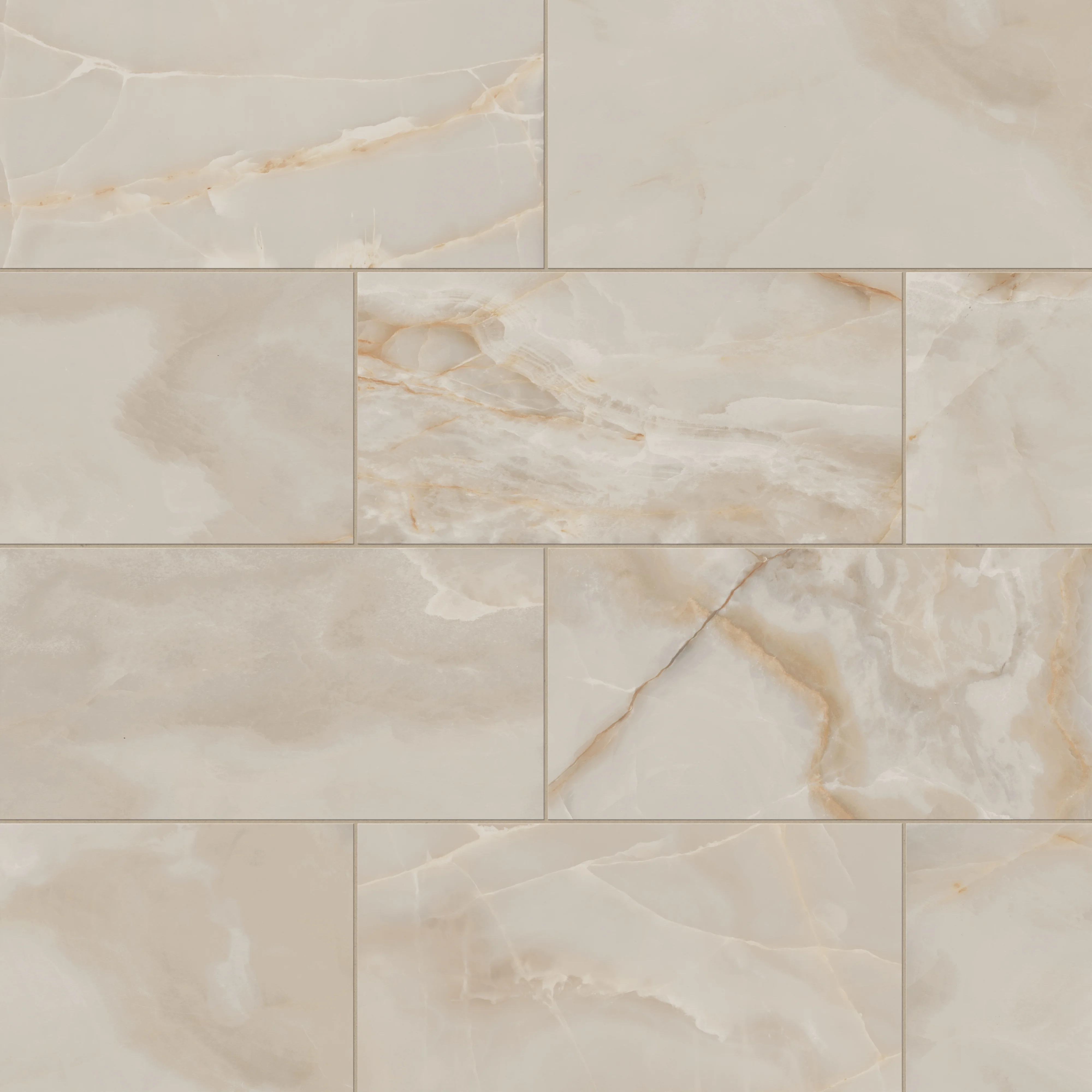 Astrid 12x24 Polished Porcelain Tile in Sand - Image 7