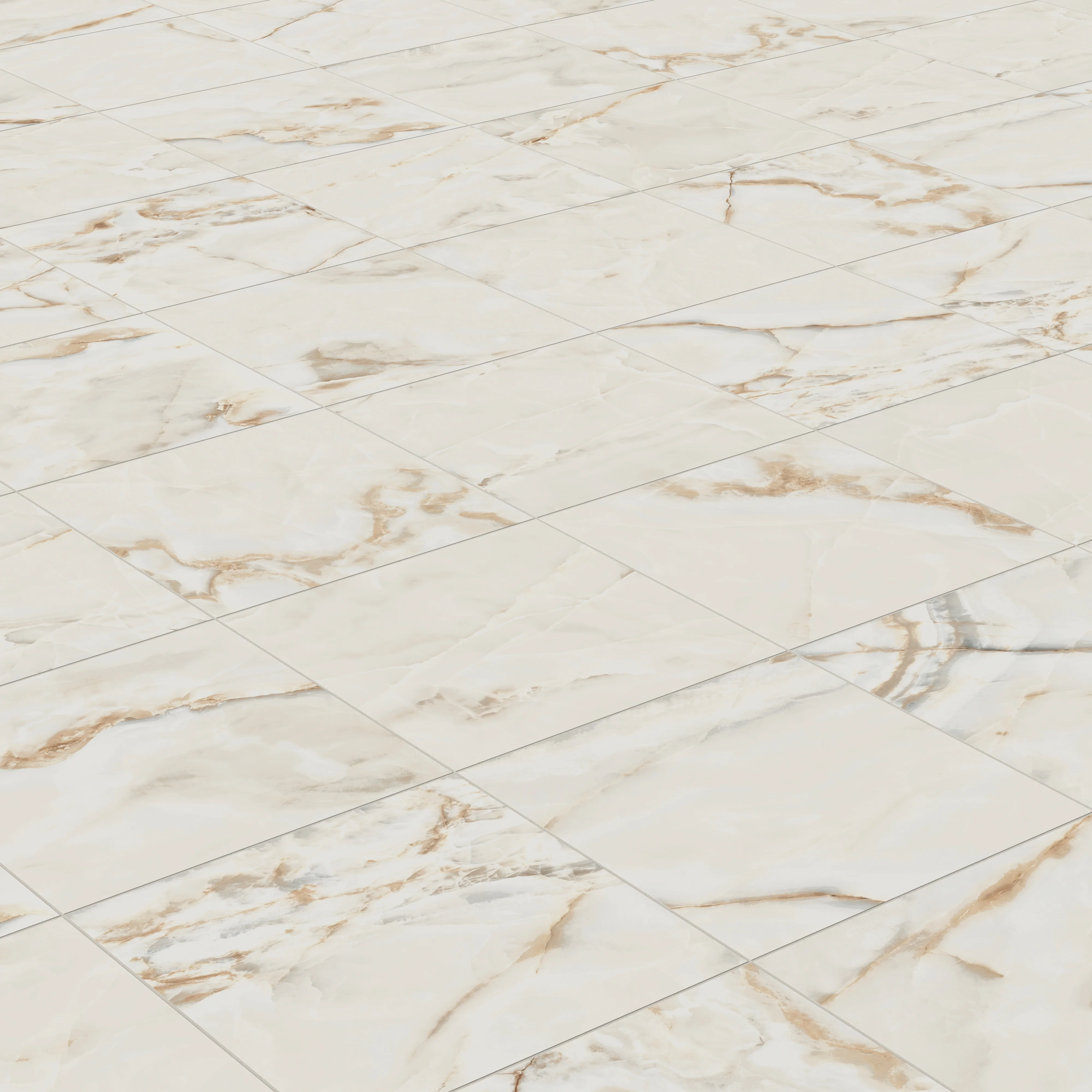 Astrid 24x24 Matte Porcelain Tile in Alabaster - Image 4