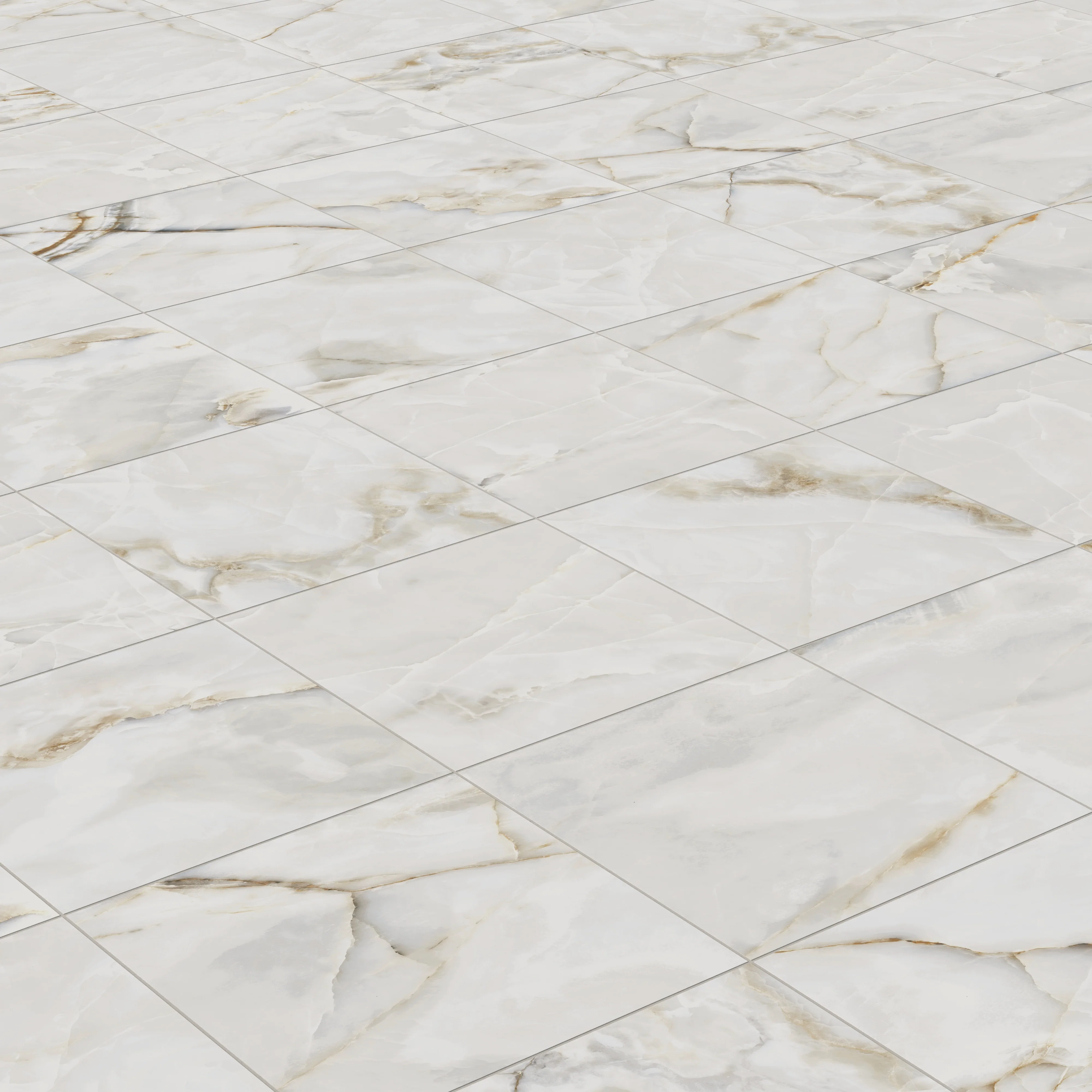 Astrid 24x24 Matte Porcelain Tile in Pearl - Image 5