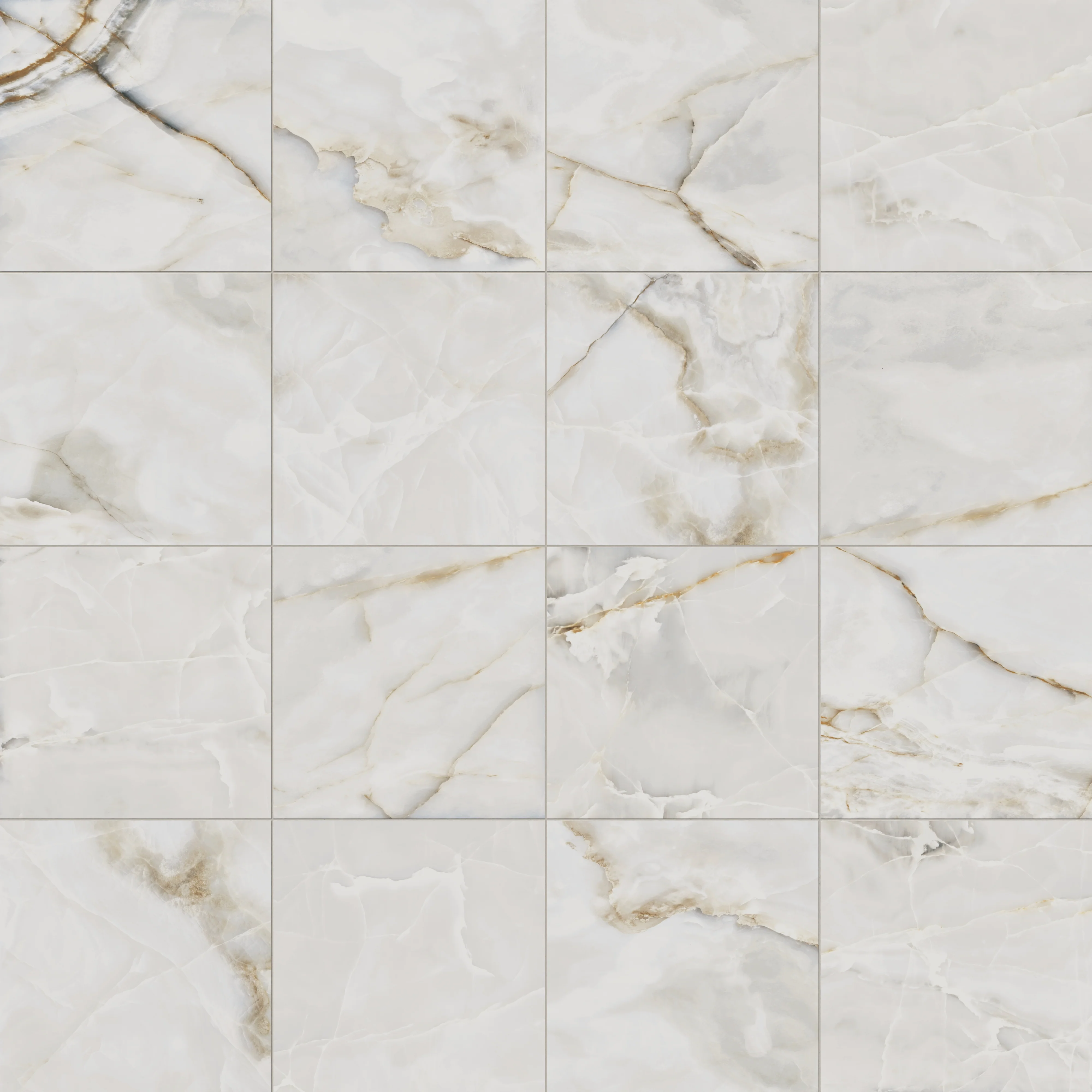 Astrid 24x24 Matte Porcelain Tile in Pearl - Image 6