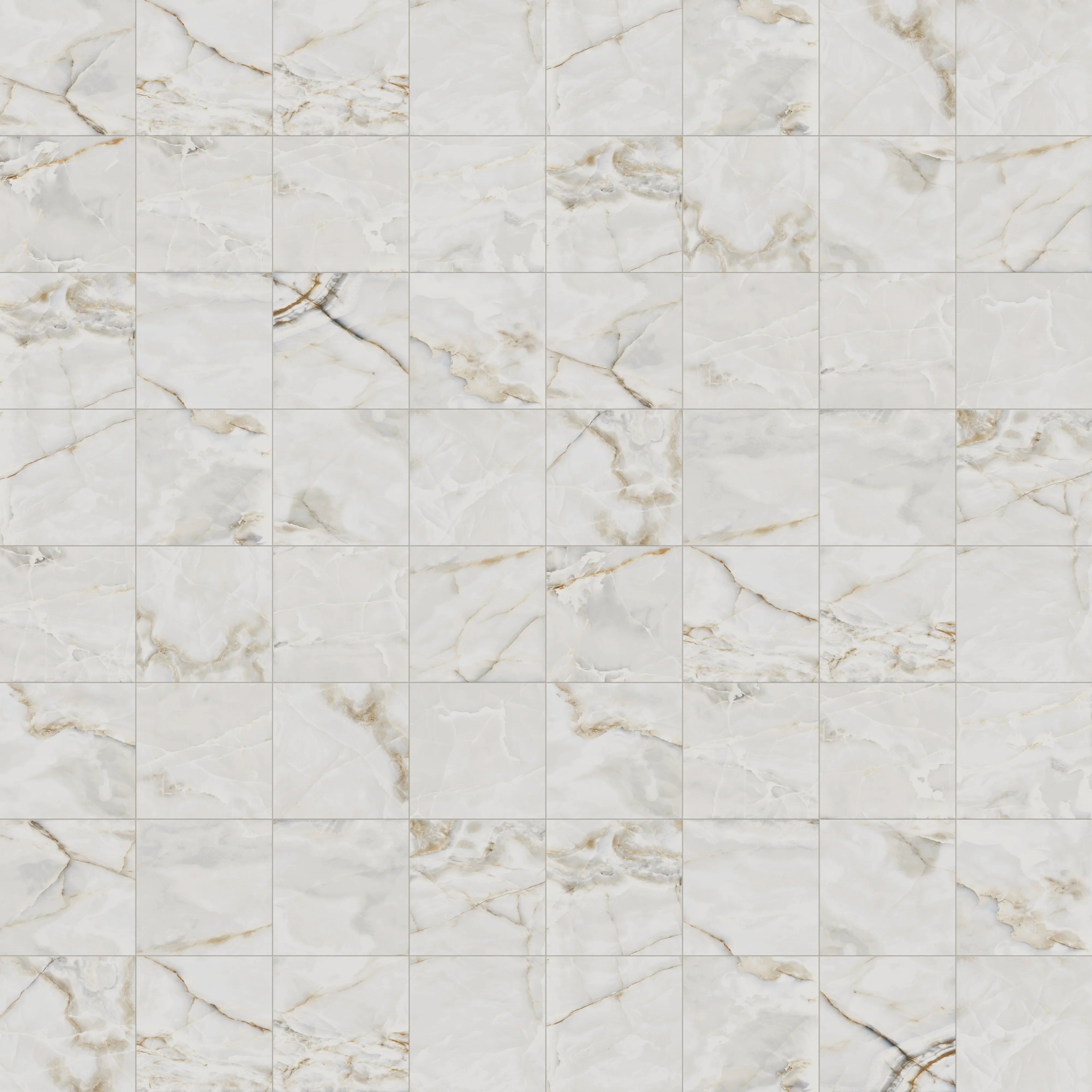 Astrid 24x24 Matte Porcelain Tile in Pearl - Image 7
