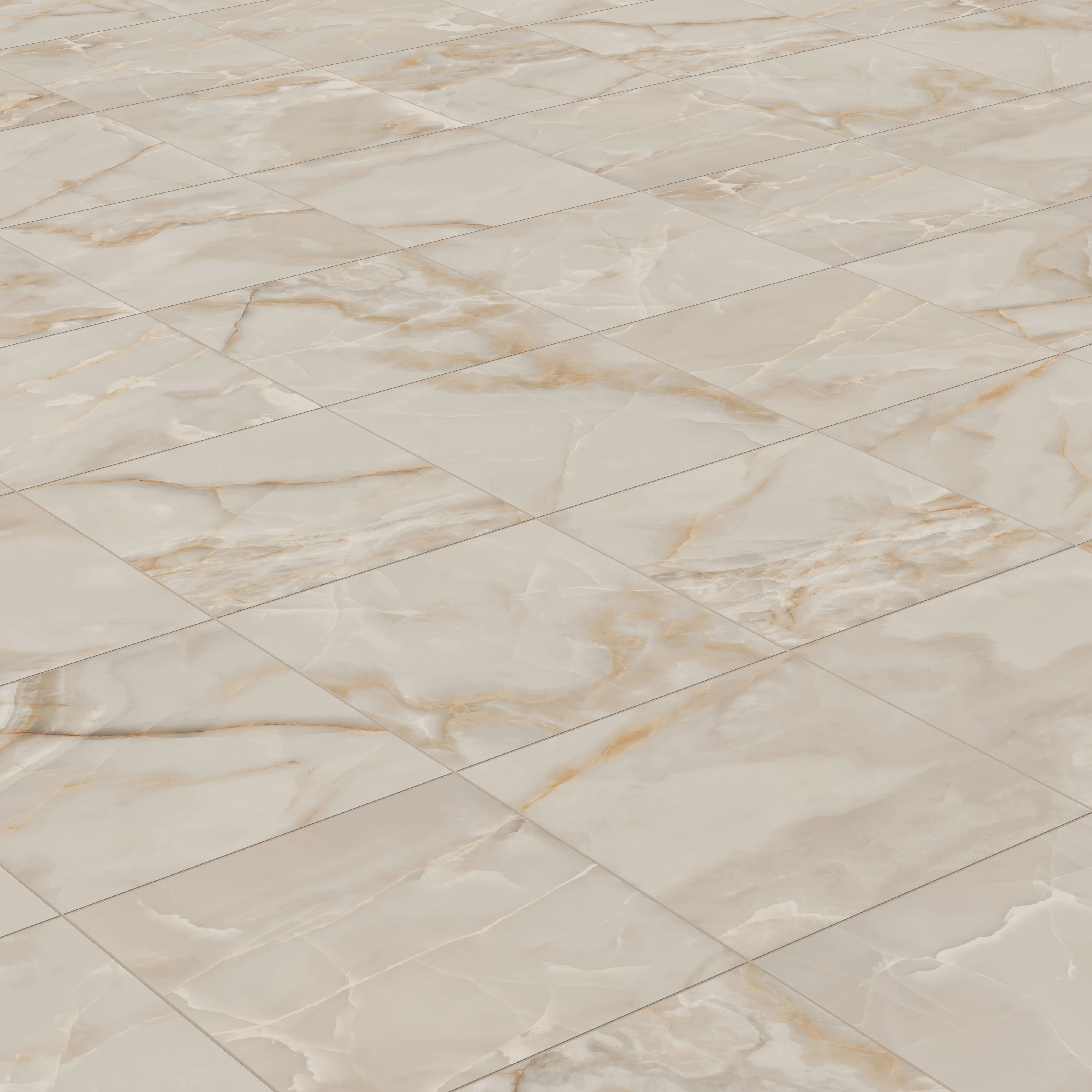 Astrid 24x24 Matte Porcelain Tile in Sand - Image 4