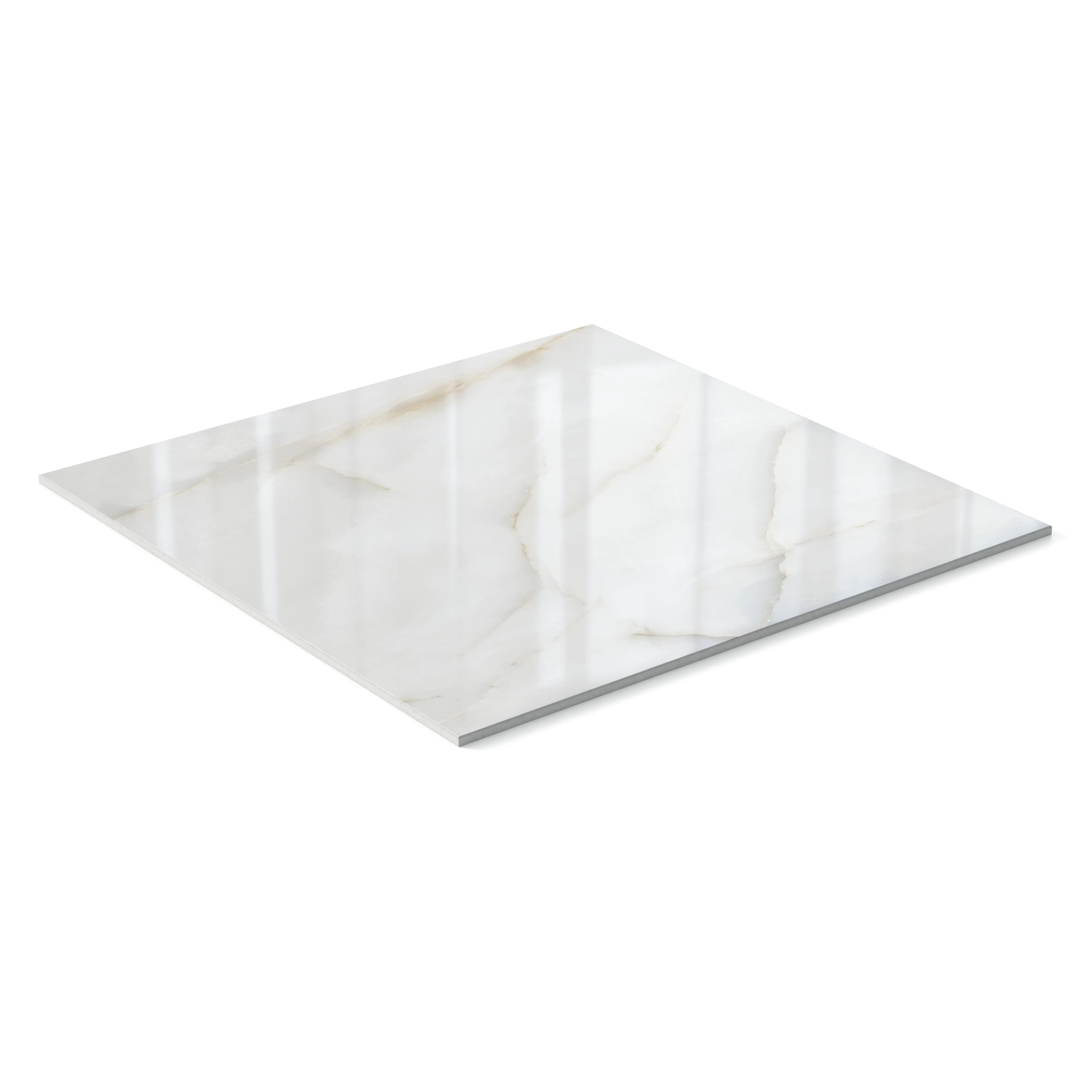 Astrid 24x24 Polished Porcelain Tile in Pearl - Image 3