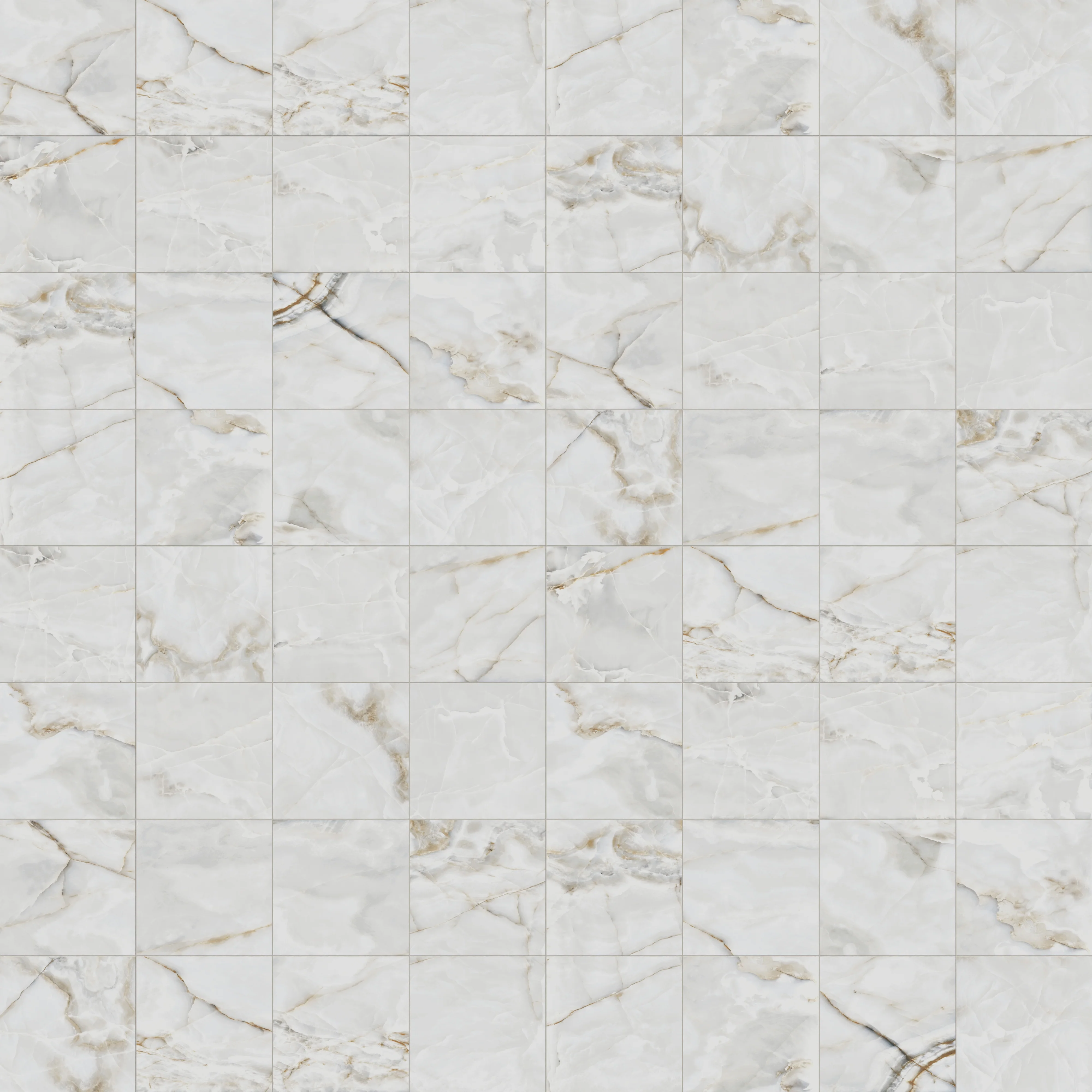 Astrid 24x24 Polished Porcelain Tile in Pearl - Image 6