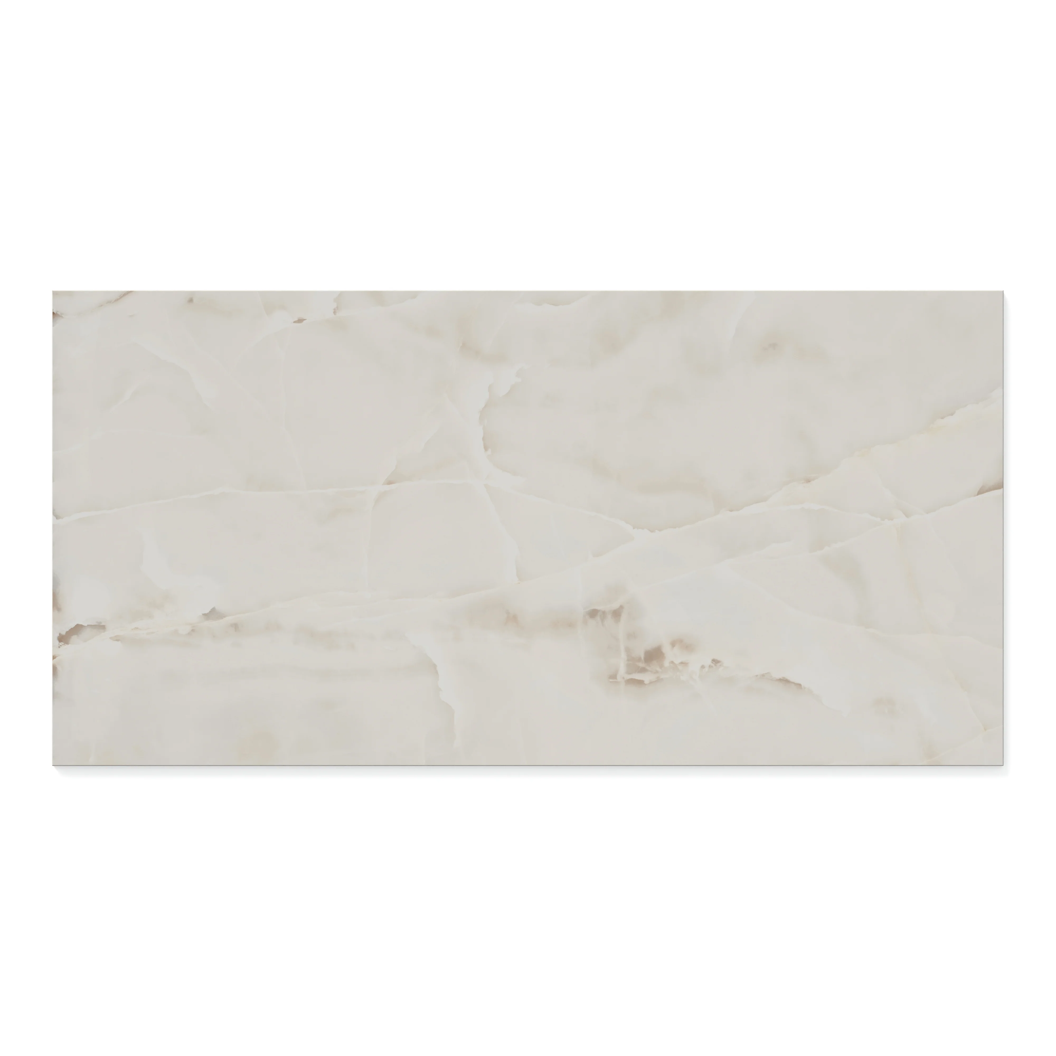Astrid 24x48 Polished Porcelain Tile in Alabaster - Image 3