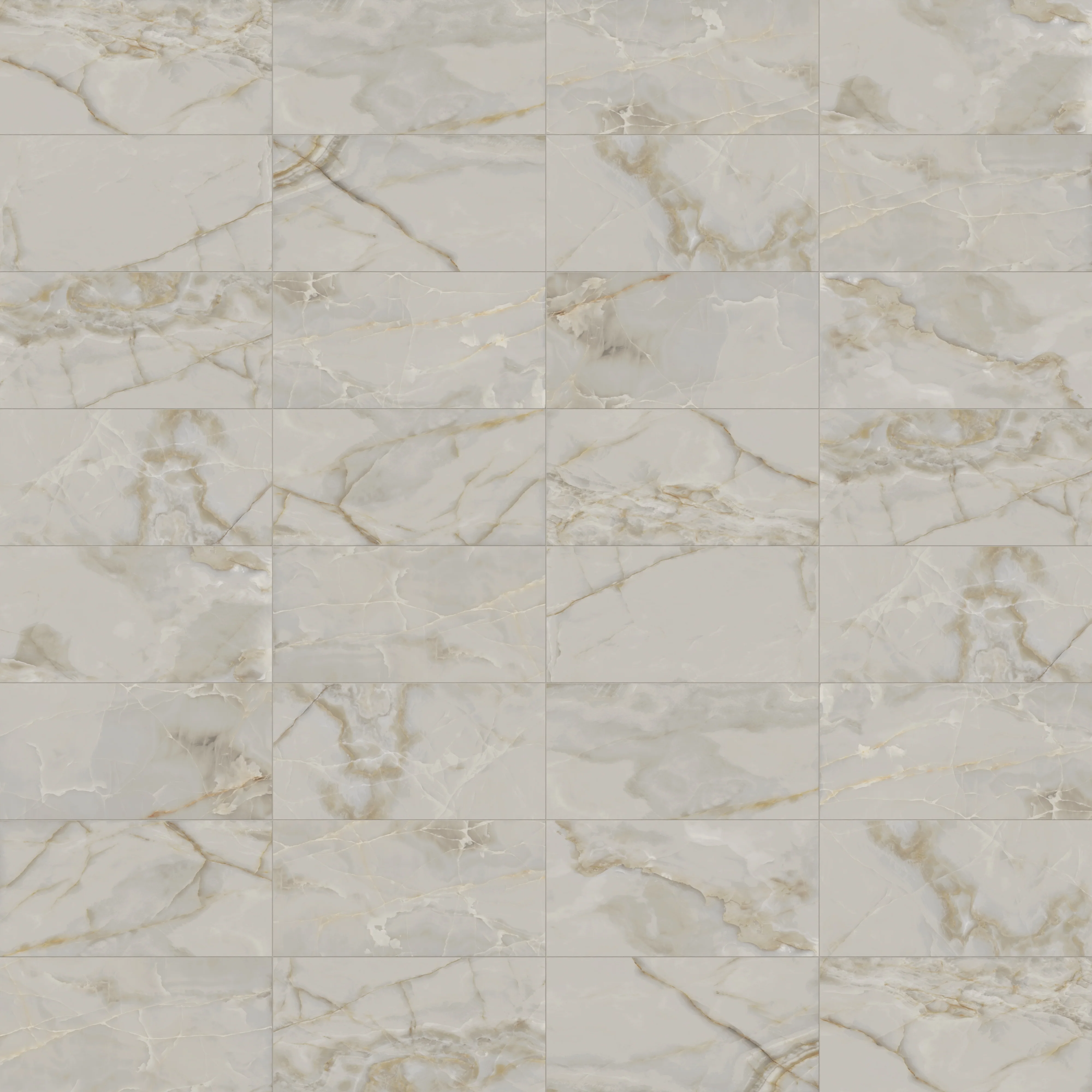 Astrid 24x48 Polished Porcelain Tile in Oyster - Image 10