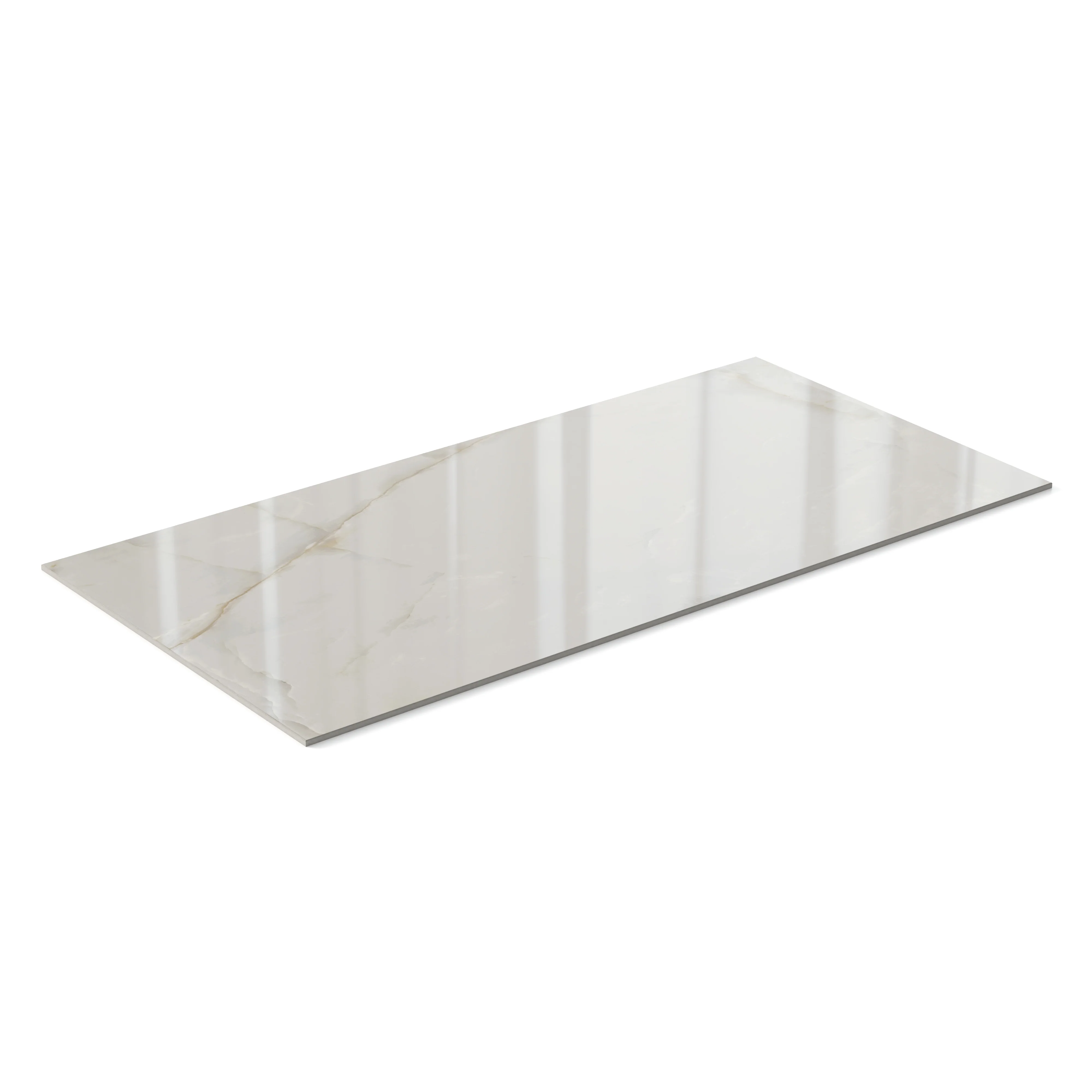 Astrid 24x48 Polished Porcelain Tile in Oyster - Image 4