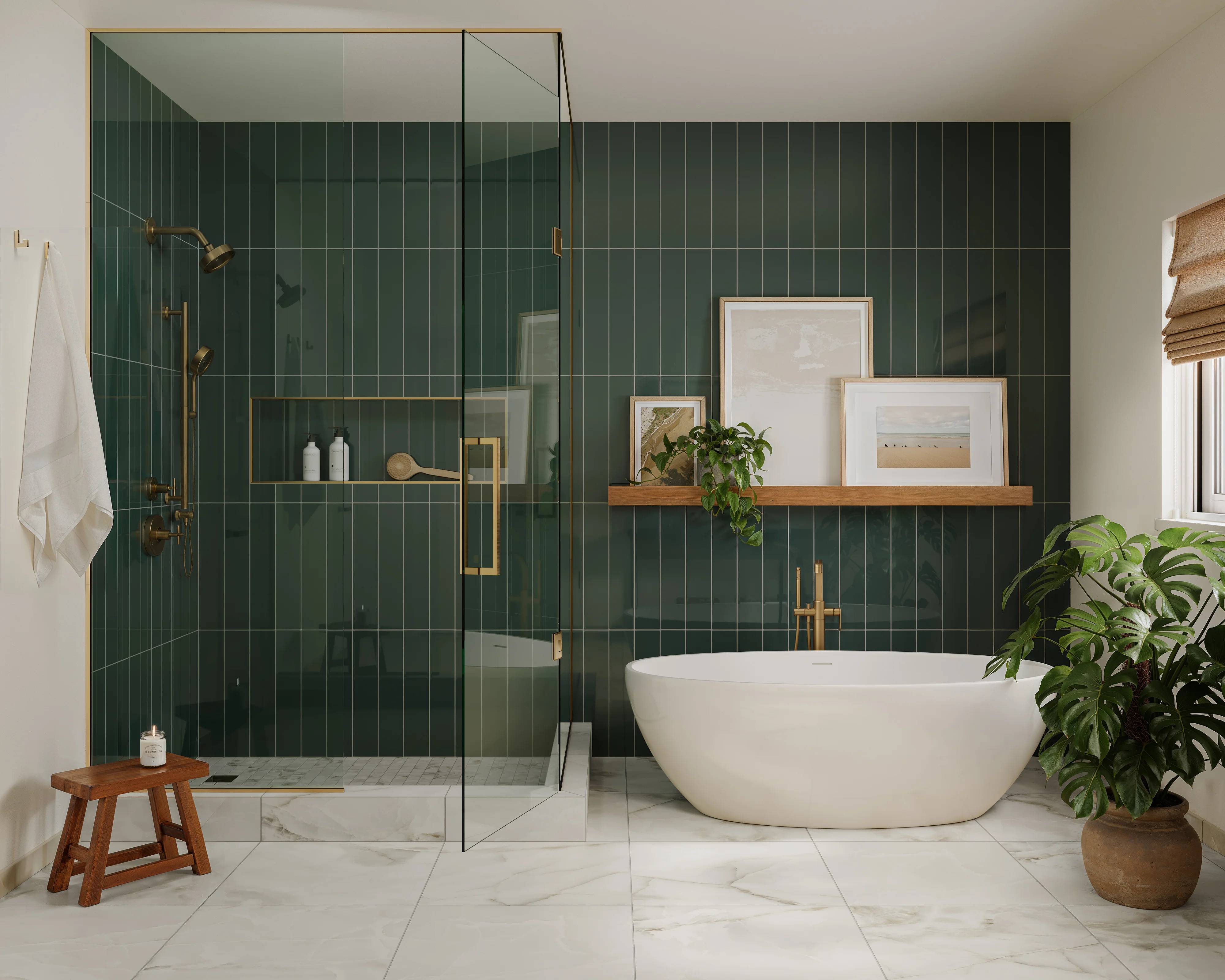 Astrid 2x2 Matte Porcelain Mosaic Tile in Pearl - Image 11