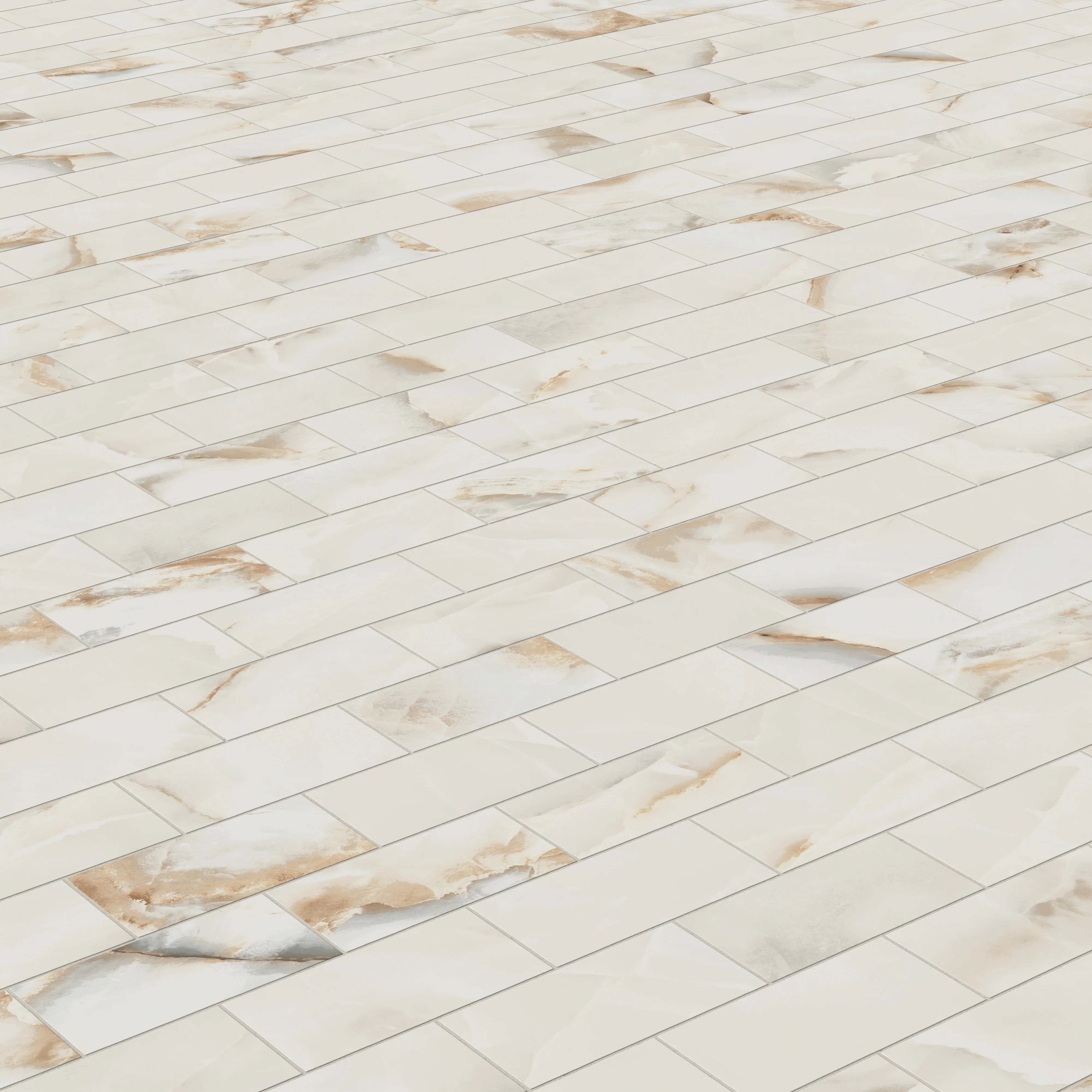 Astrid 3x6 Matte Porcelain Mosaic Tile in Alabaster - Image 3